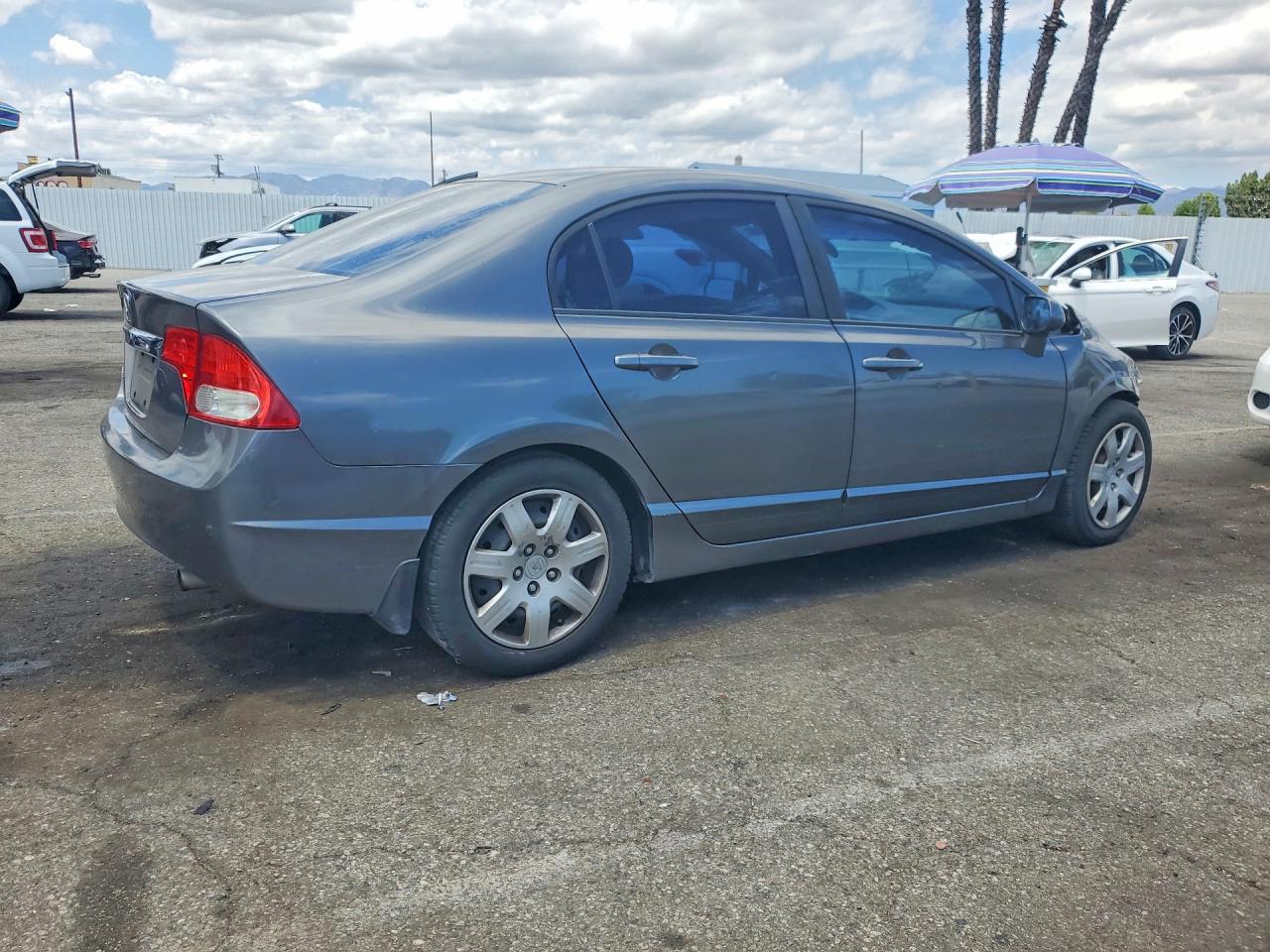 2010 Honda Civic Lx Серый vin: 19XFA1F53AE053901