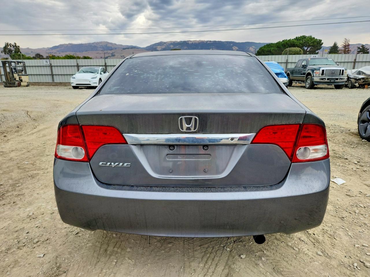 2010 Honda Civic Lx Gray vin: 19XFA1F53AE079849
