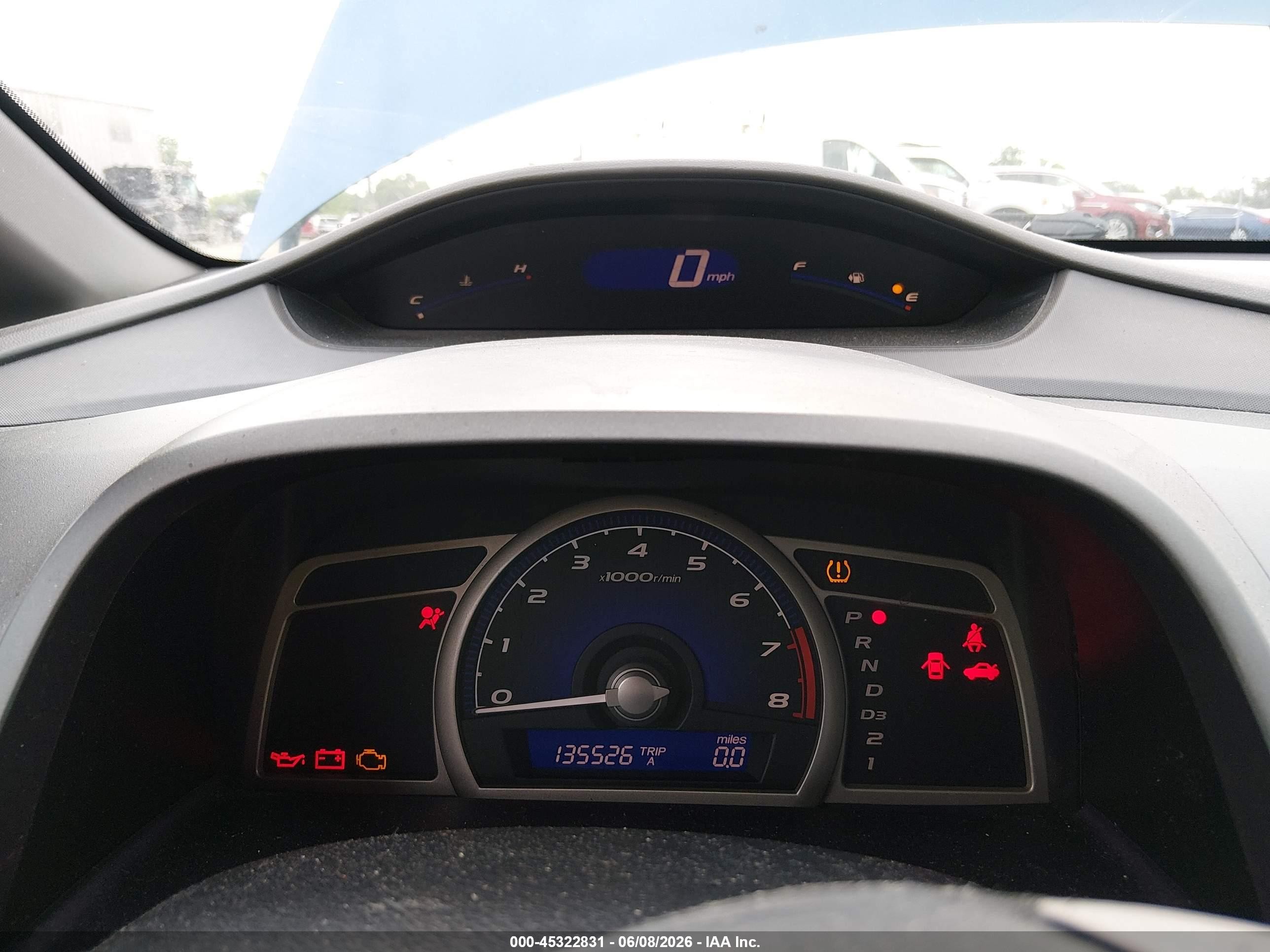 2010 Honda Civic Lx Blue vin: 19XFA1F53AE086591