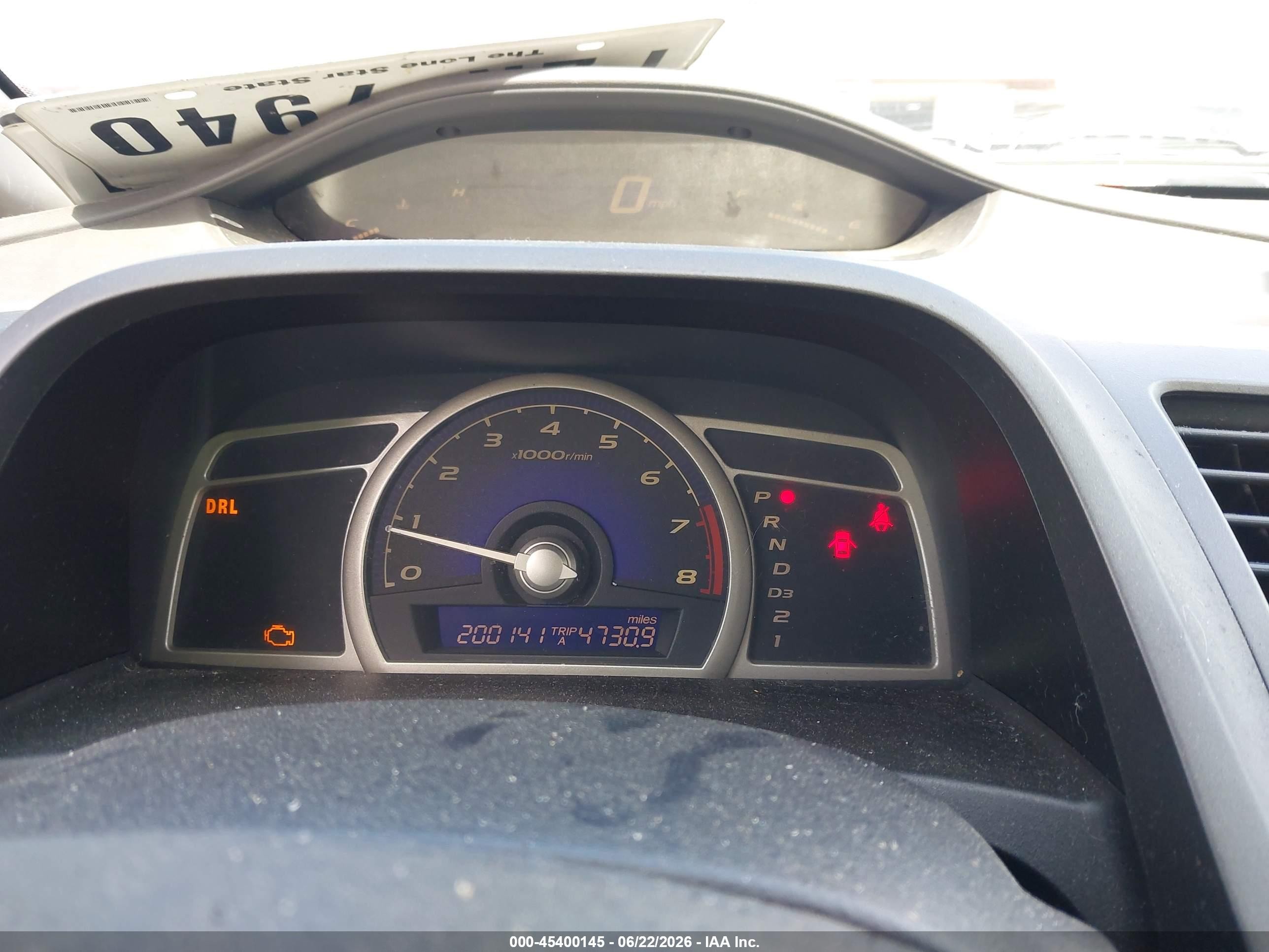 2011 Honda Civic Lx Blue vin: 19XFA1F53BE005591