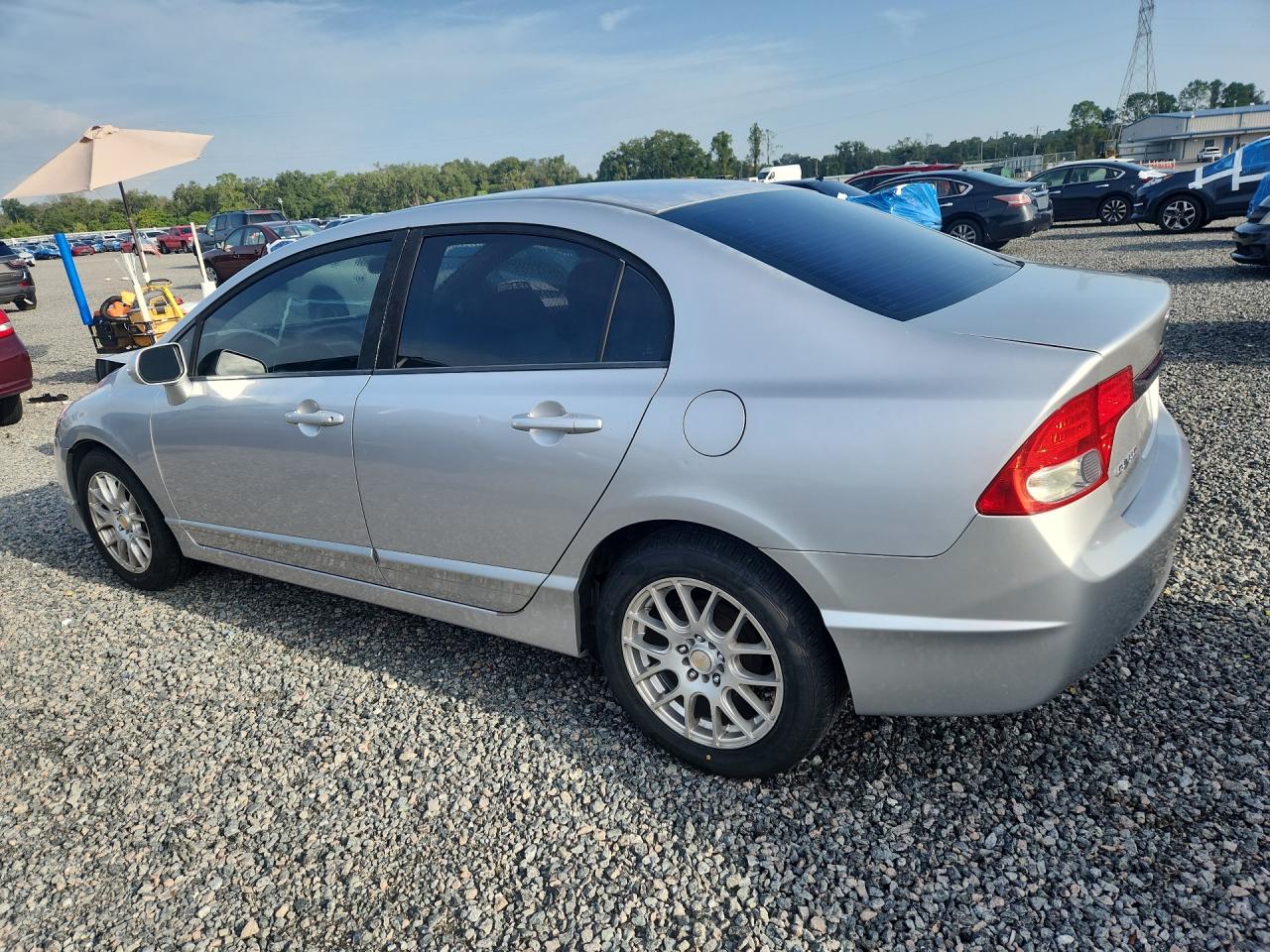 2011 Honda Civic Lx Silver vin: 19XFA1F53BE032452