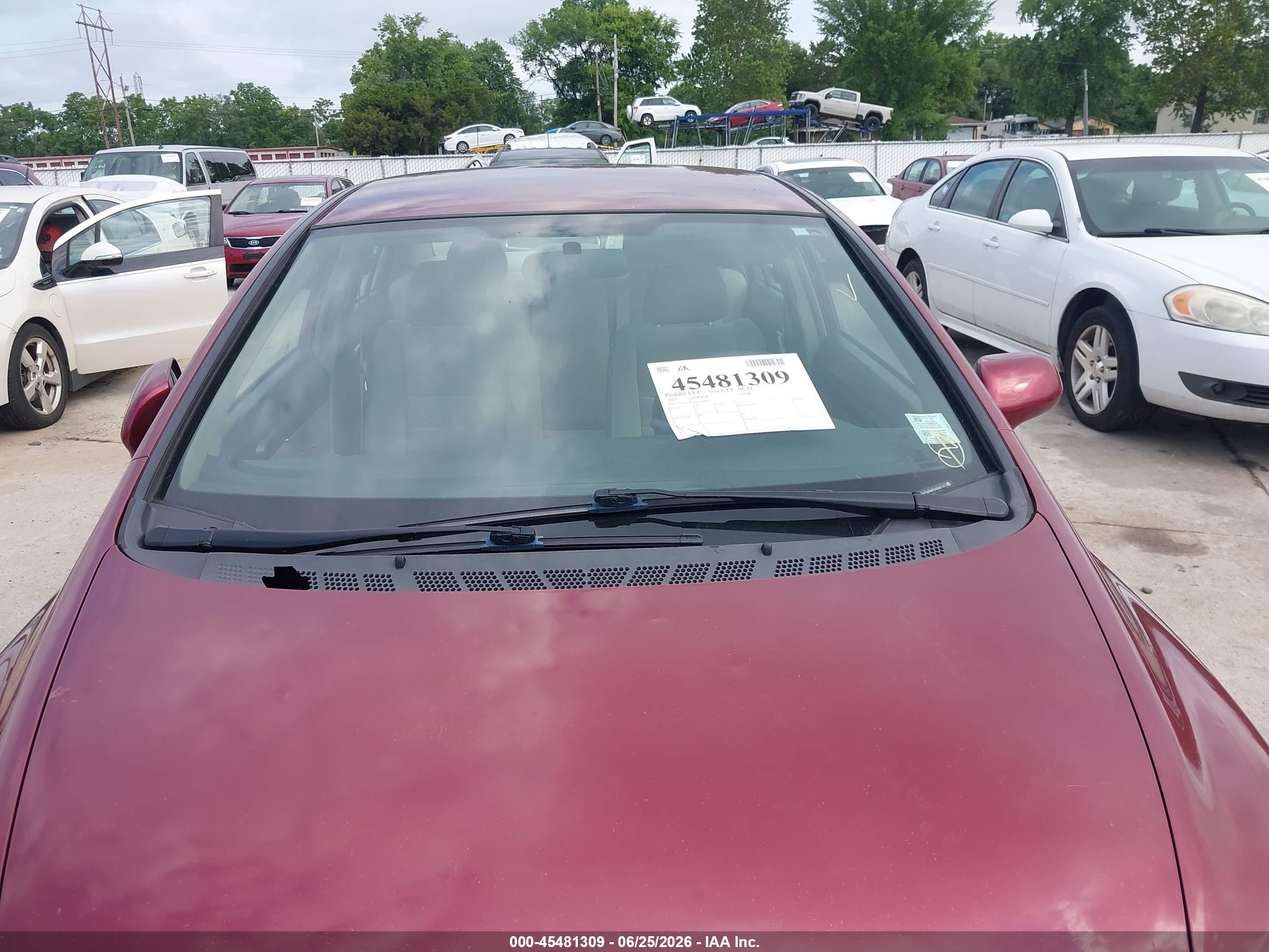 2011 Honda Civic Lx Brown vin: 19XFA1F53BE032807