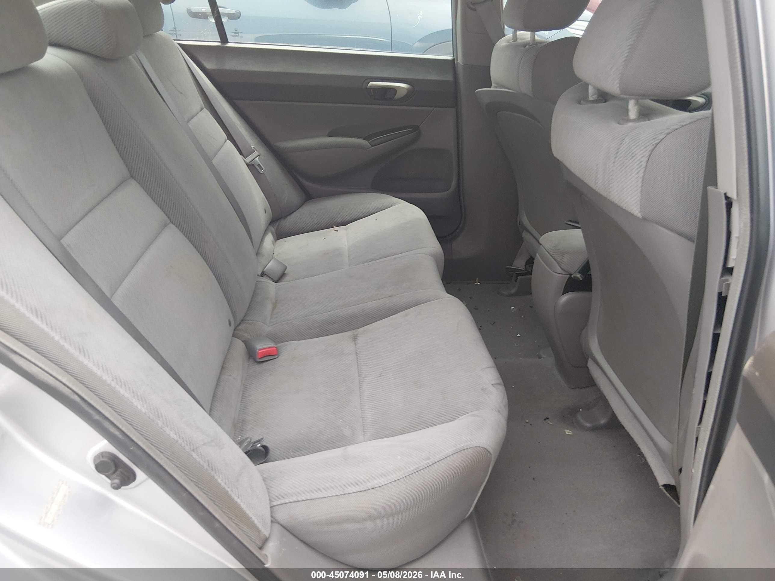 2011 Honda Civic Lx Серый vin: 19XFA1F53BE035125