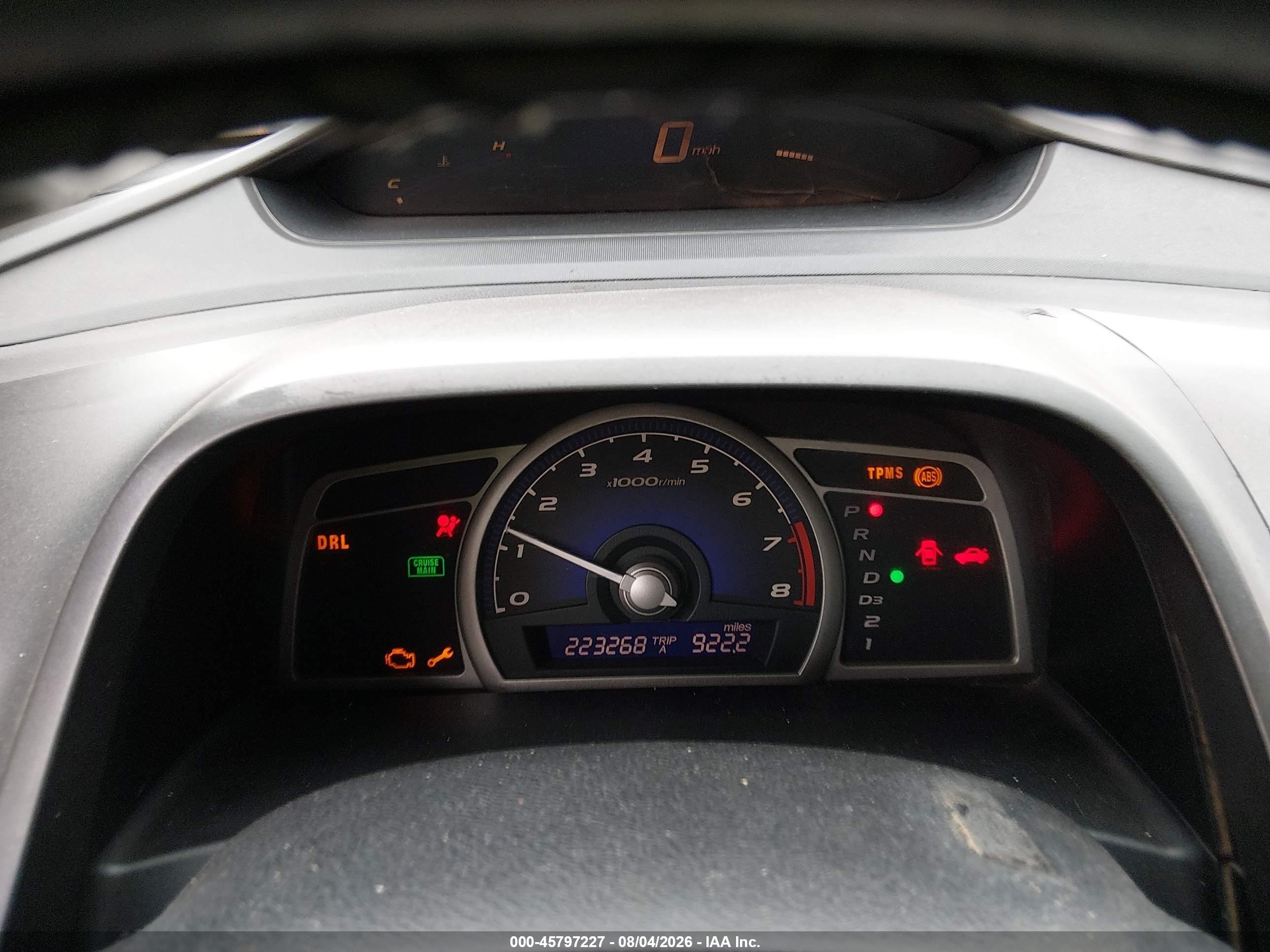 2010 Honda Civic Lx Gray vin: 19XFA1F54AE011270