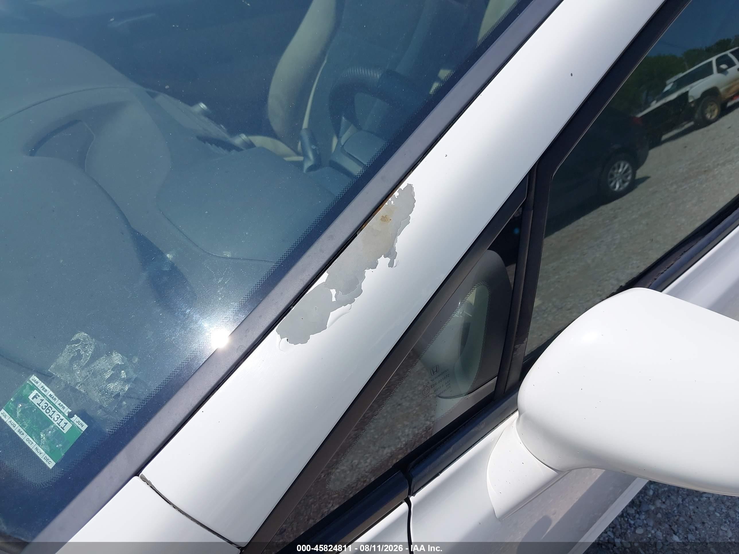 2010 Honda Civic Lx White vin: 19XFA1F54AE014380