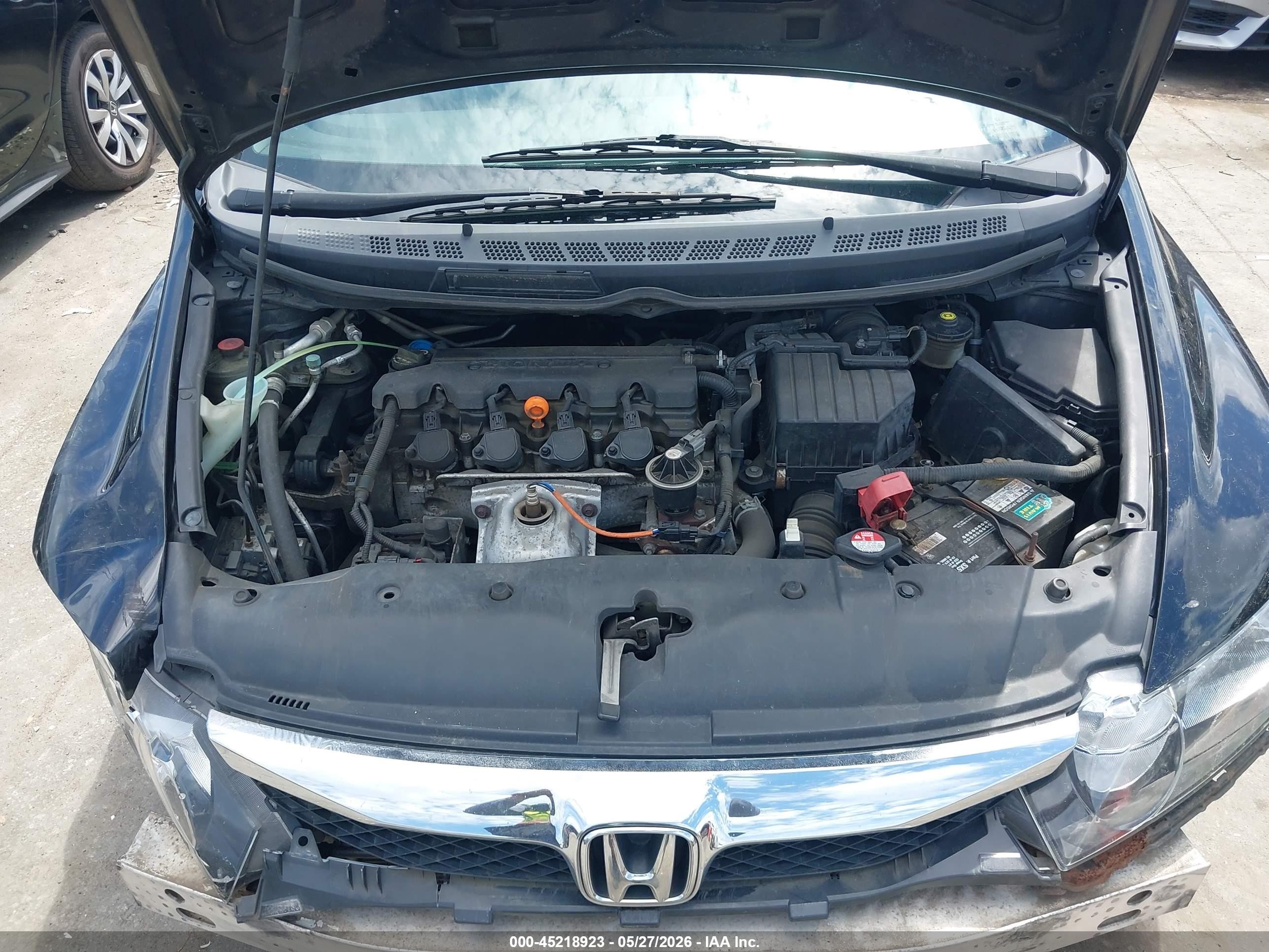 2010 Honda Civic Lx Black vin: 19XFA1F54AE028439
