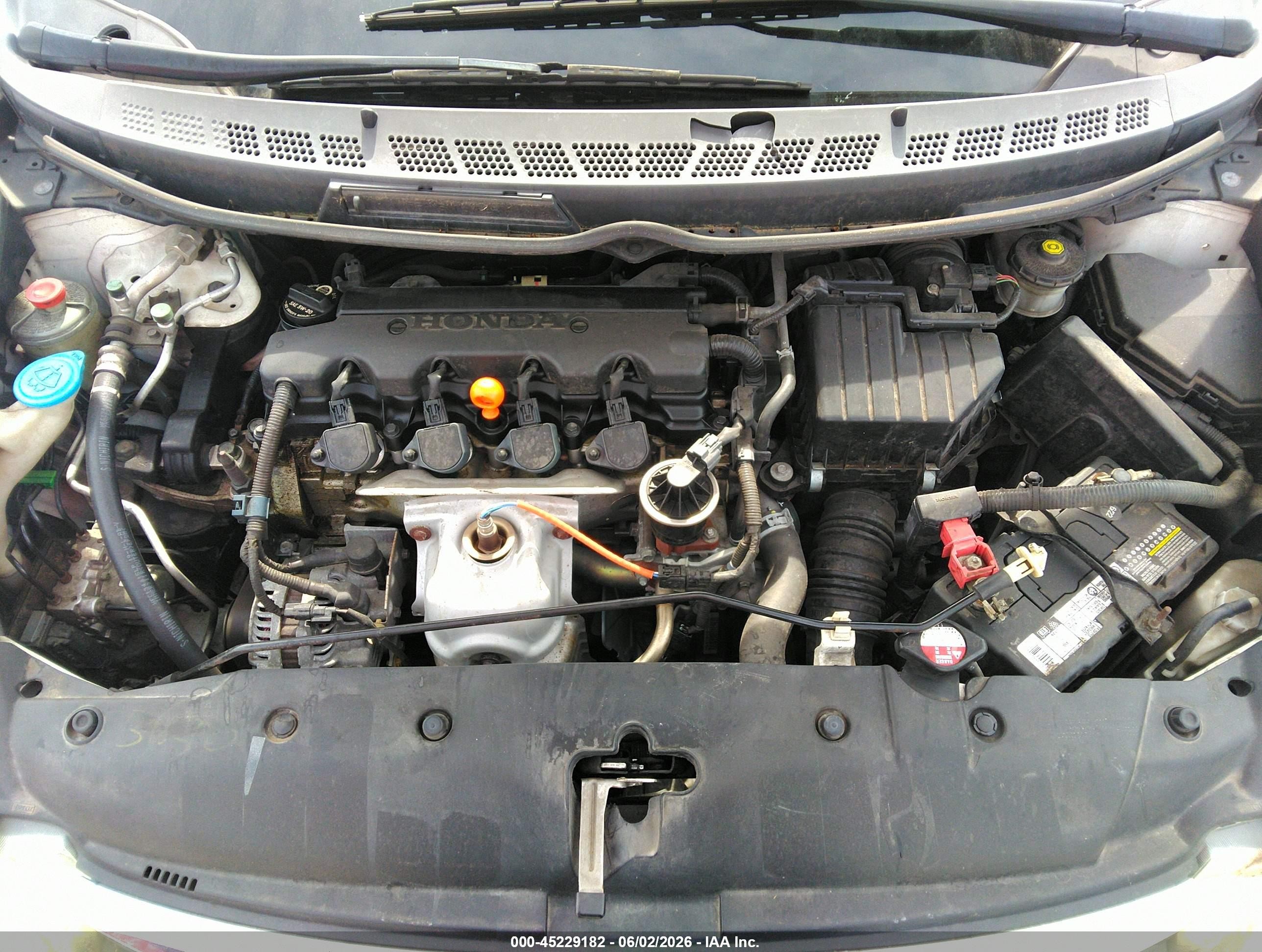 2010 Honda Civic Lx White vin: 19XFA1F54AE030854