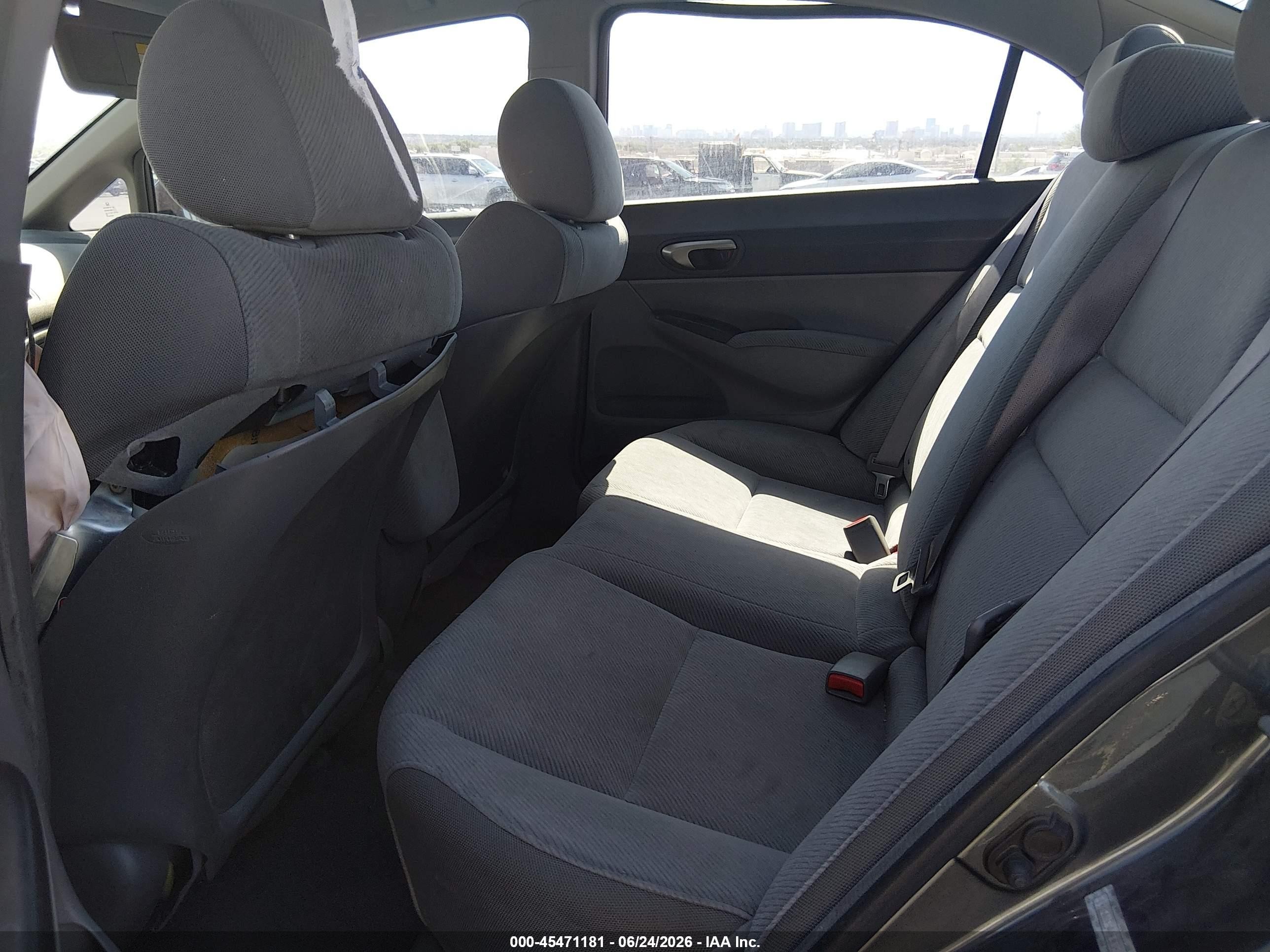 2010 Honda Civic Lx Серый vin: 19XFA1F54AE038100
