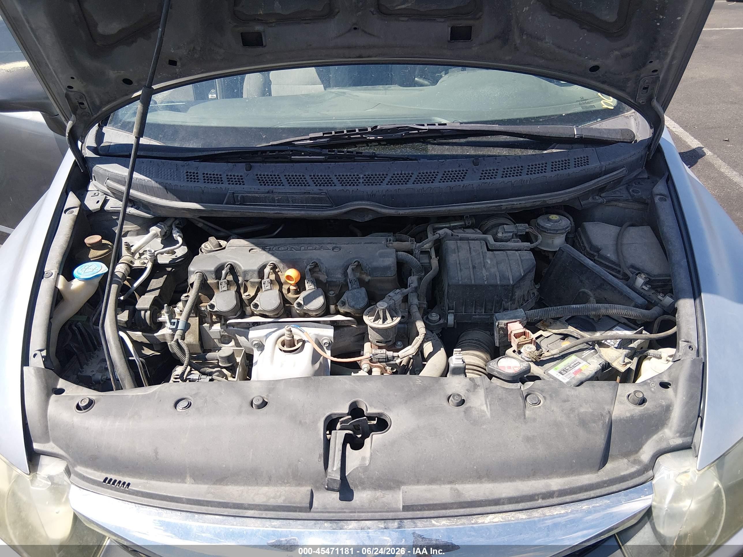 2010 Honda Civic Lx Серый vin: 19XFA1F54AE038100