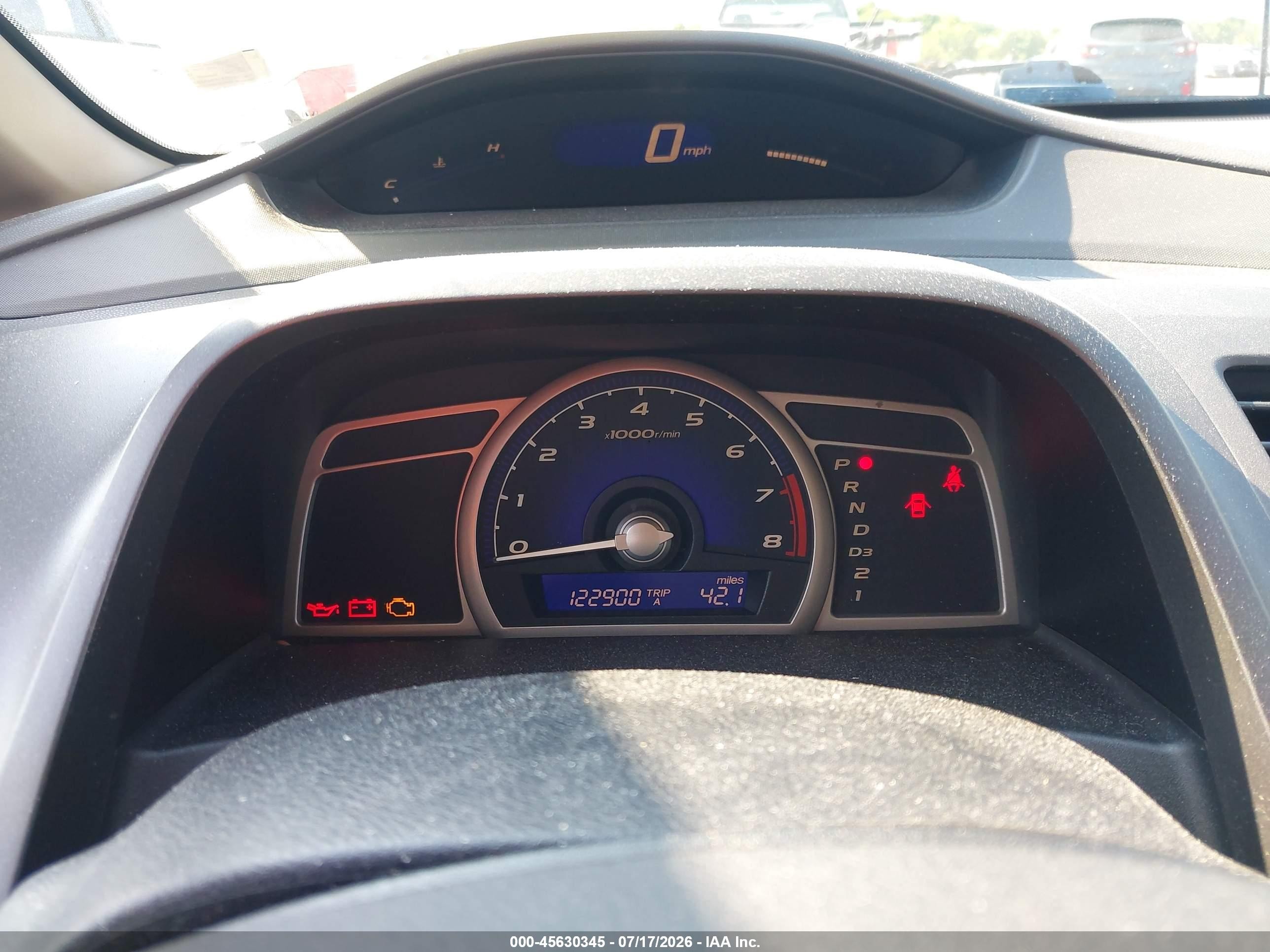 2010 Honda Civic Lx Brown vin: 19XFA1F54AE072506