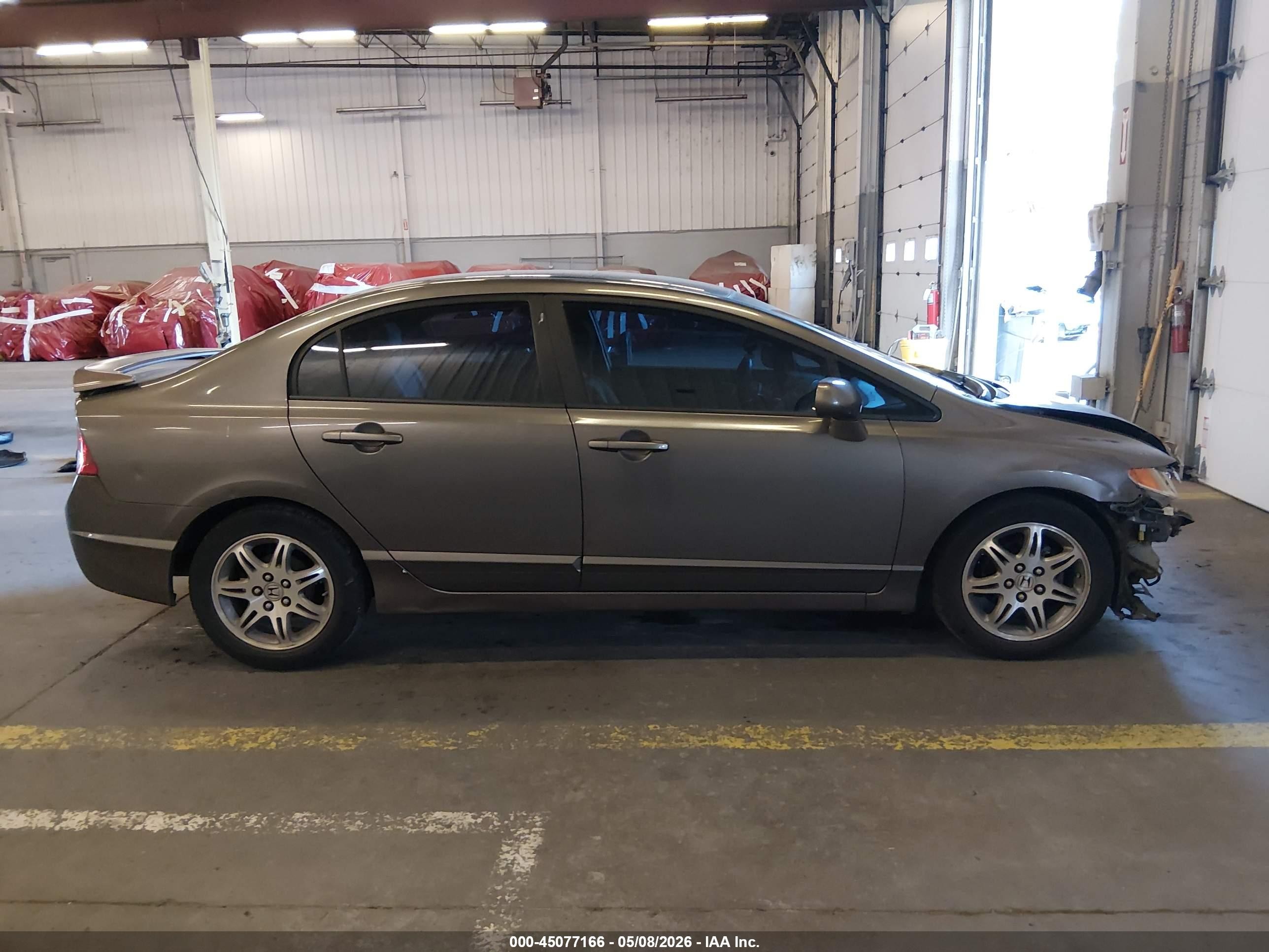 2010 Honda Civic Lx Серый vin: 19XFA1F54AE072540