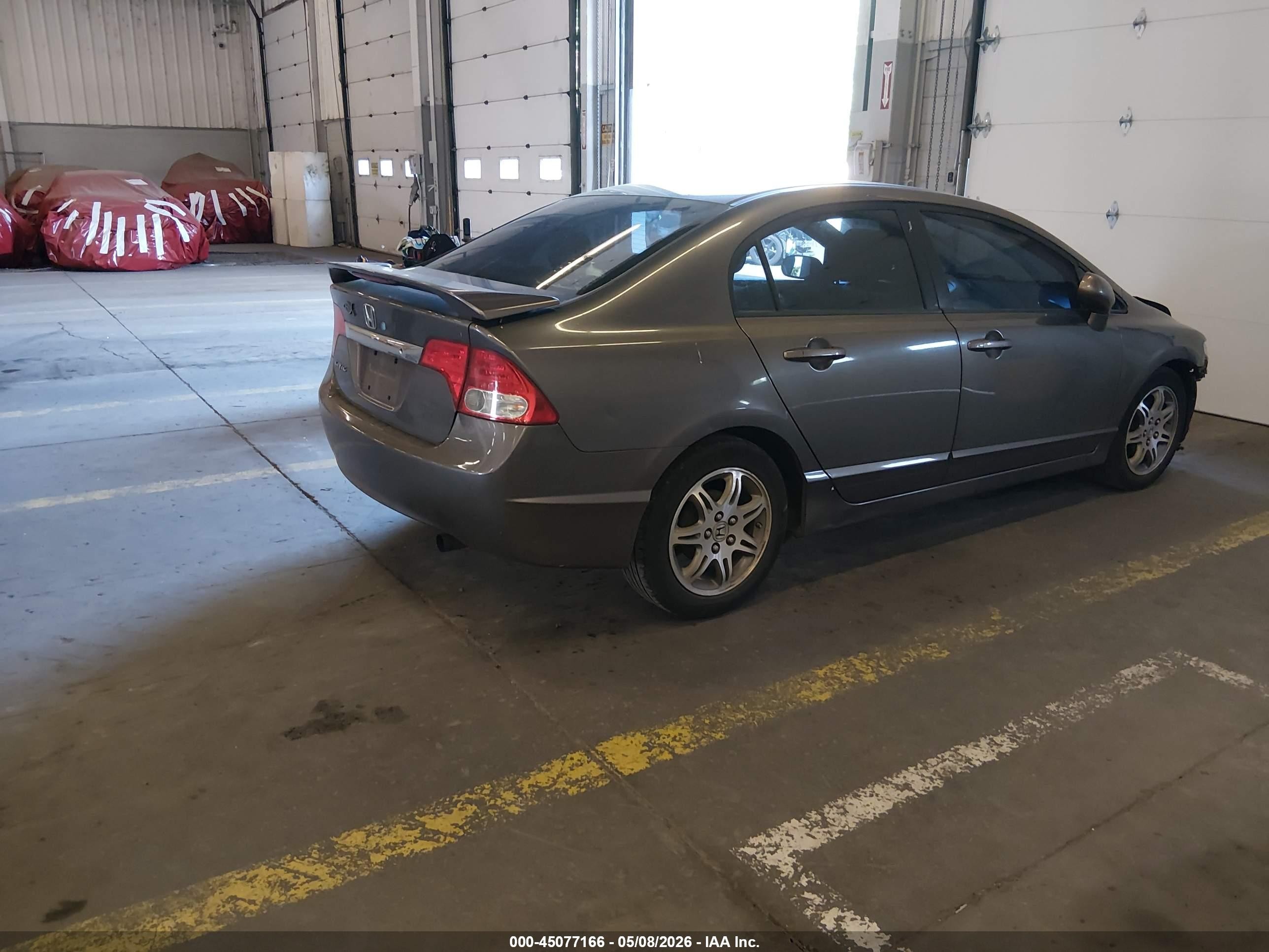 2010 Honda Civic Lx Серый vin: 19XFA1F54AE072540