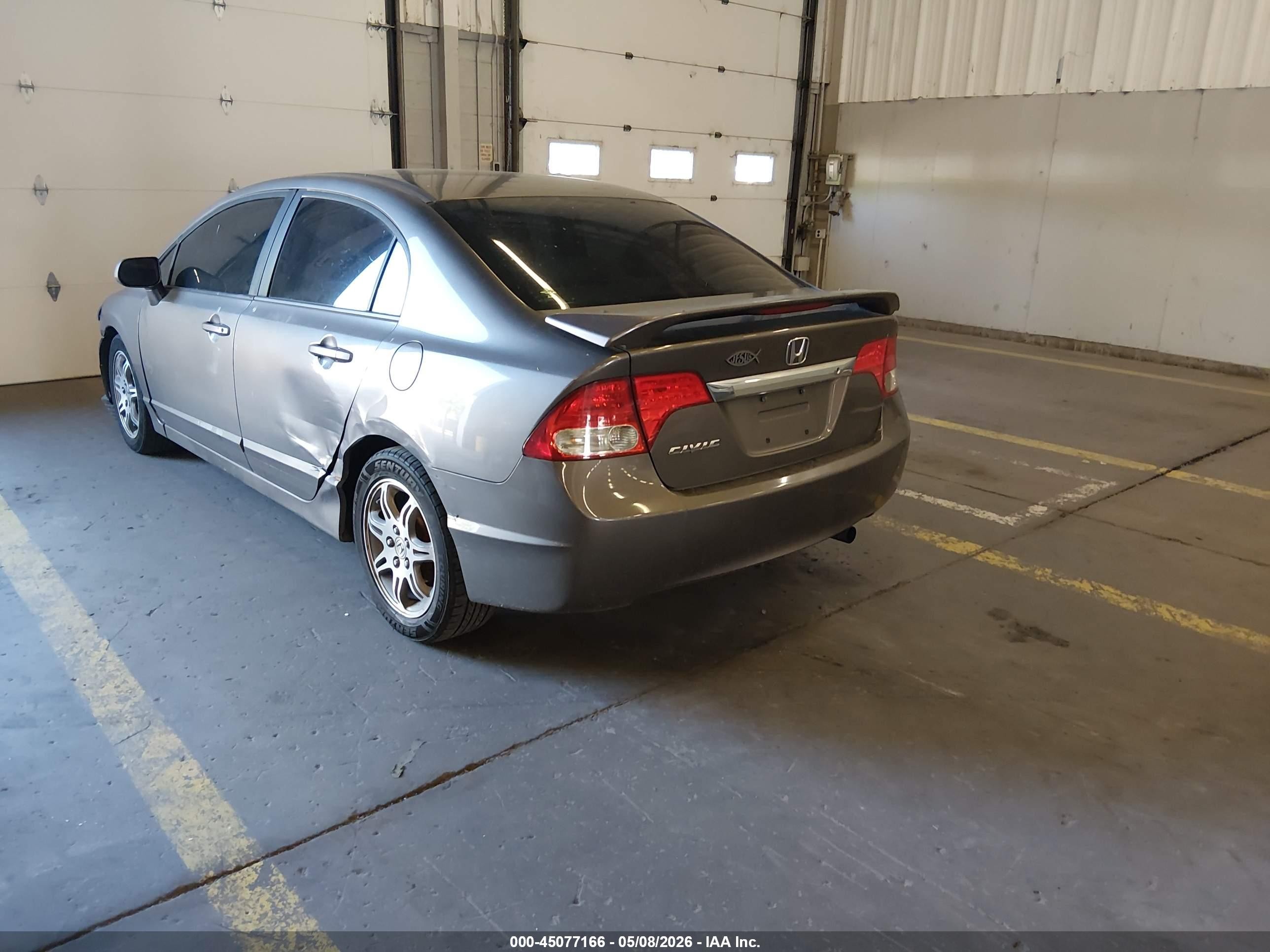 2010 Honda Civic Lx Серый vin: 19XFA1F54AE072540
