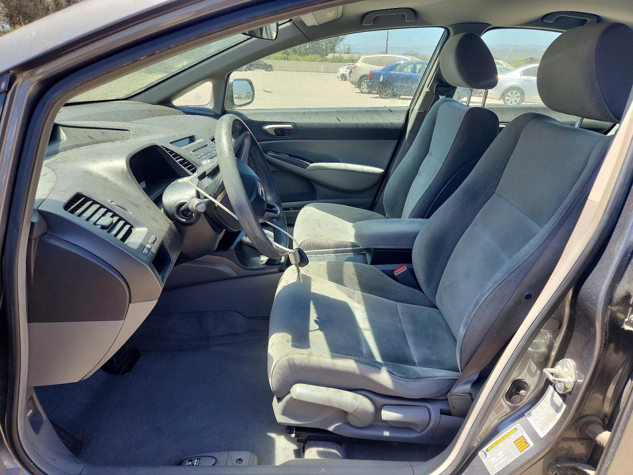 2010 Honda Civic Lx Gray vin: 19XFA1F54AE079827