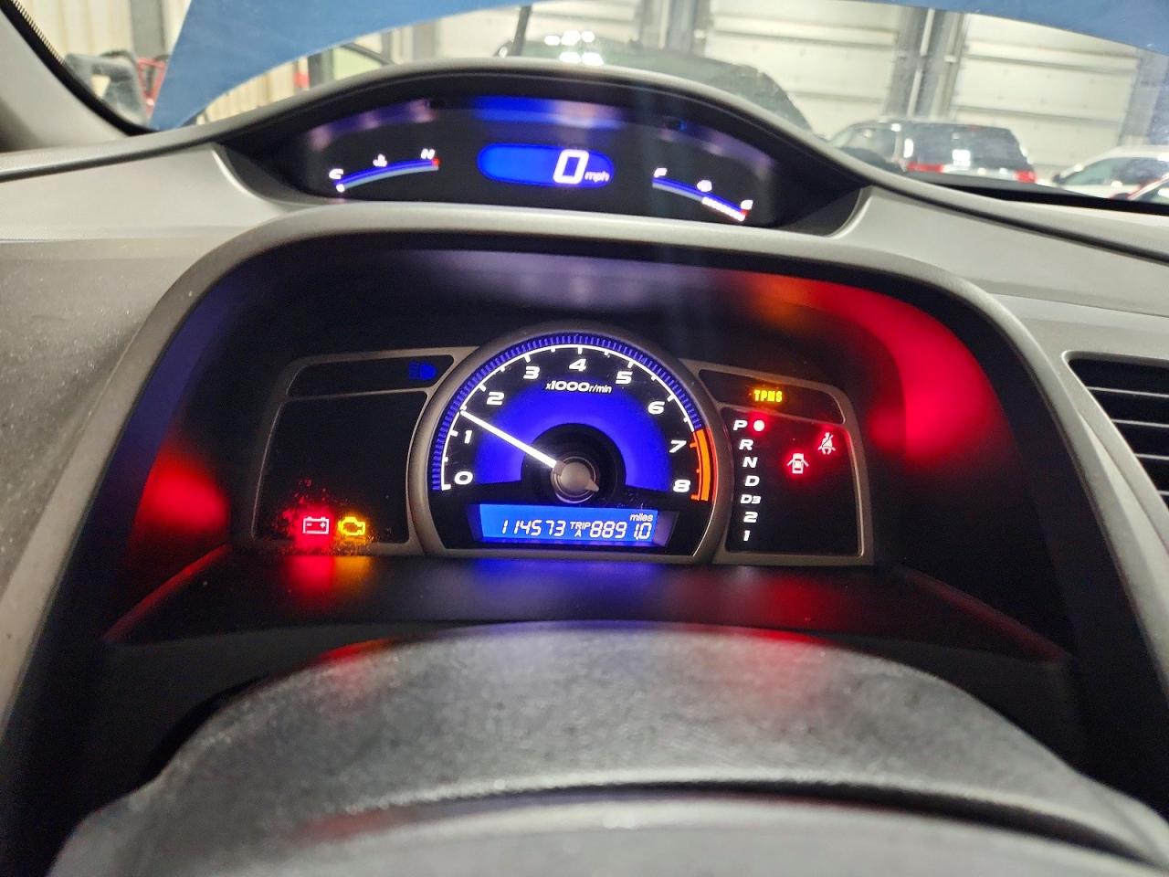 2011 Honda Civic Lx Blue vin: 19XFA1F54BE011089