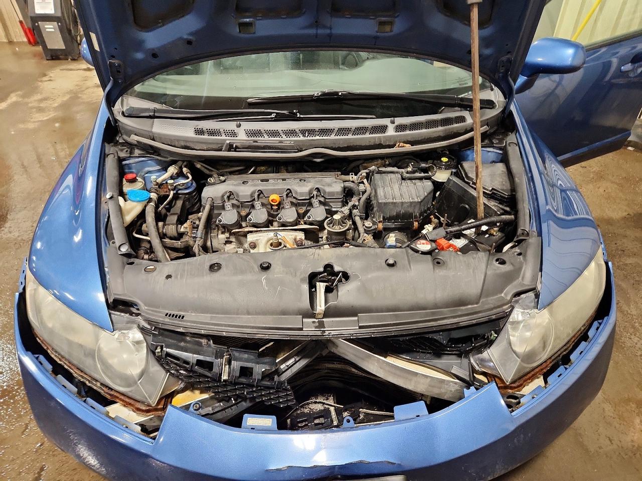 2011 Honda Civic Lx Blue vin: 19XFA1F54BE011089
