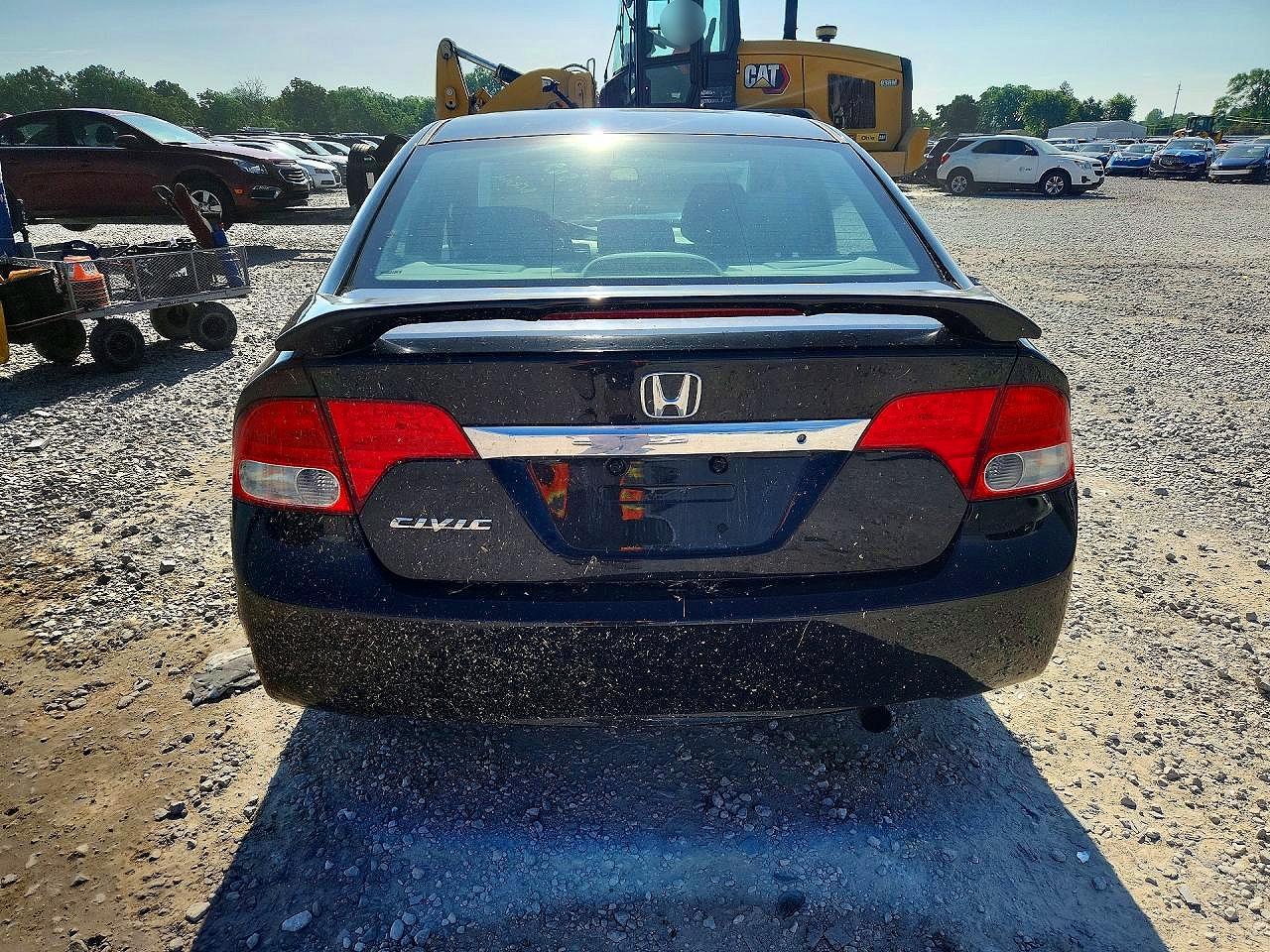 2011 Honda Civic Lx Black vin: 19XFA1F54BE012095