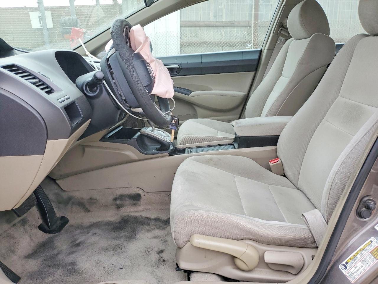 2011 Honda Civic Lx Коричневый vin: 19XFA1F54BE013067