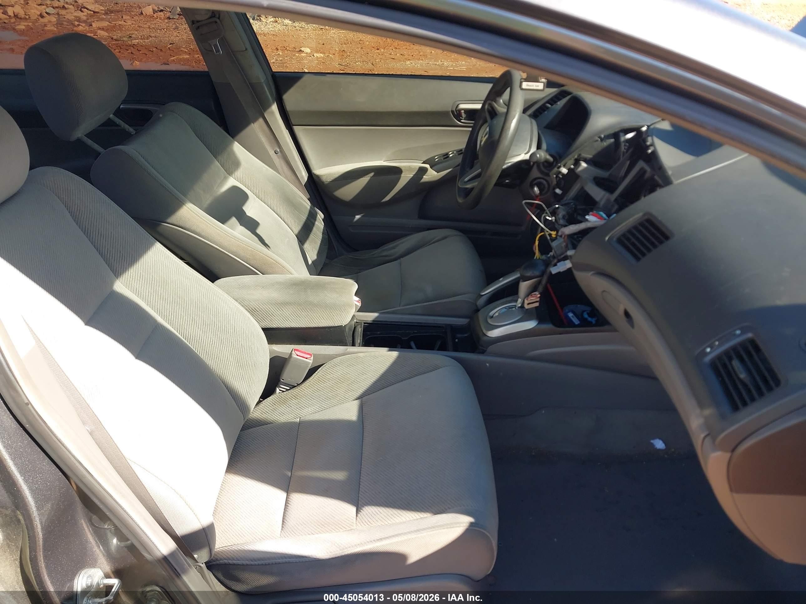 2011 Honda Civic Lx Gray vin: 19XFA1F54BE027972