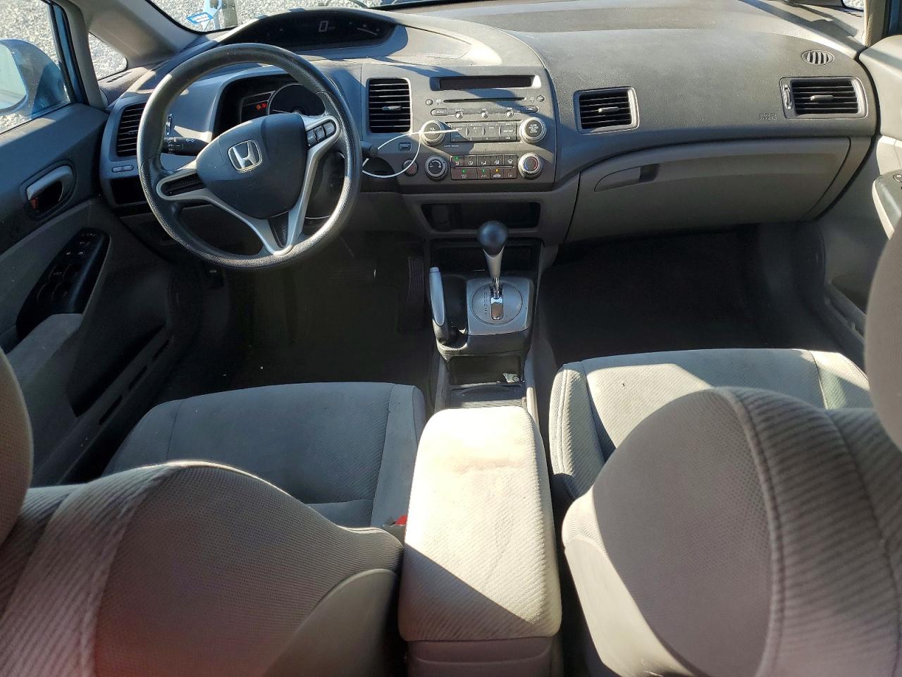 2011 Honda Civic Lx Blue vin: 19XFA1F54BE033707