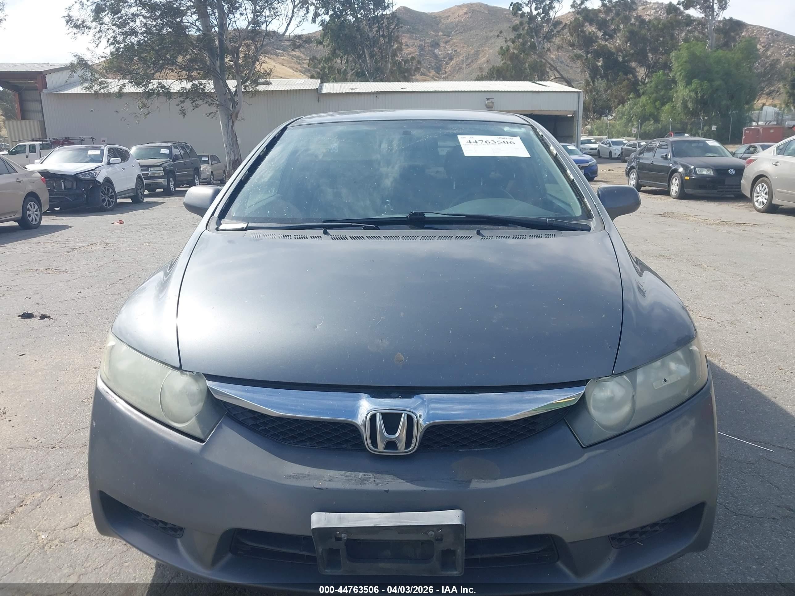 2011 Honda Civic Lx Gray vin: 19XFA1F54BE049910
