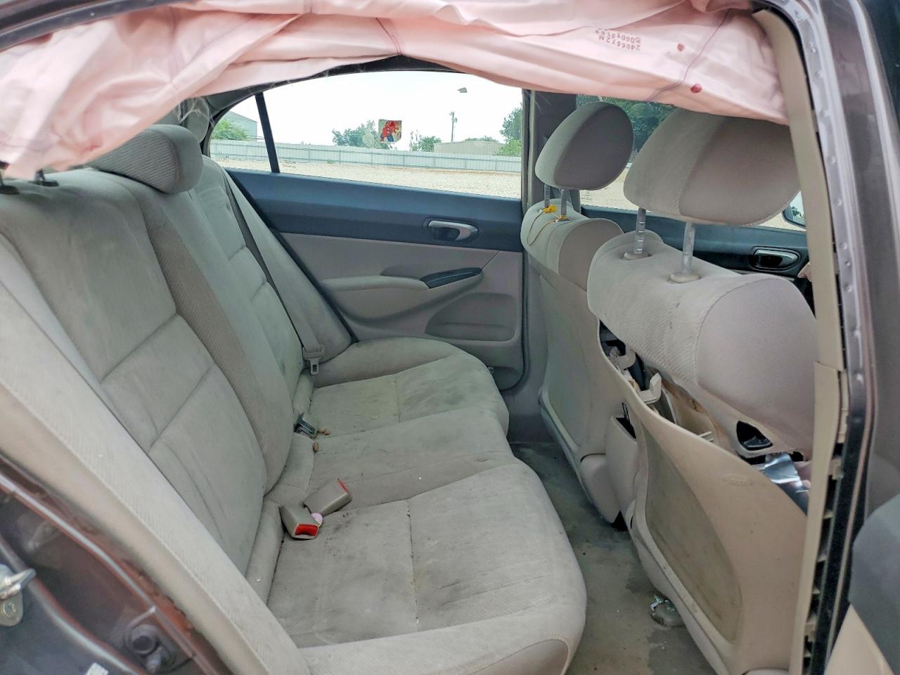 2010 Honda Civic Lx Gray vin: 19XFA1F55AE001282
