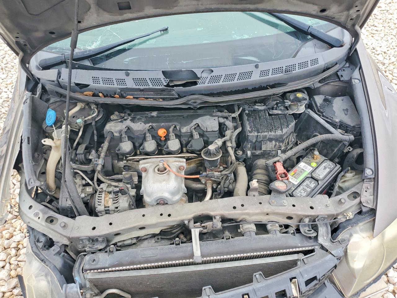 2010 Honda Civic Lx Gray vin: 19XFA1F55AE001282