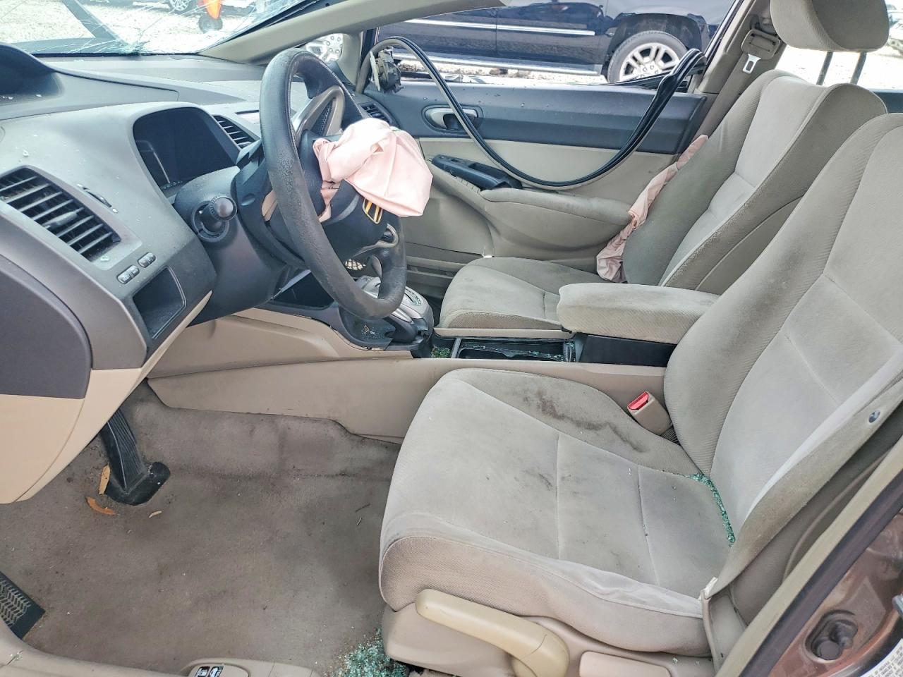 2010 Honda Civic Lx Gray vin: 19XFA1F55AE001282