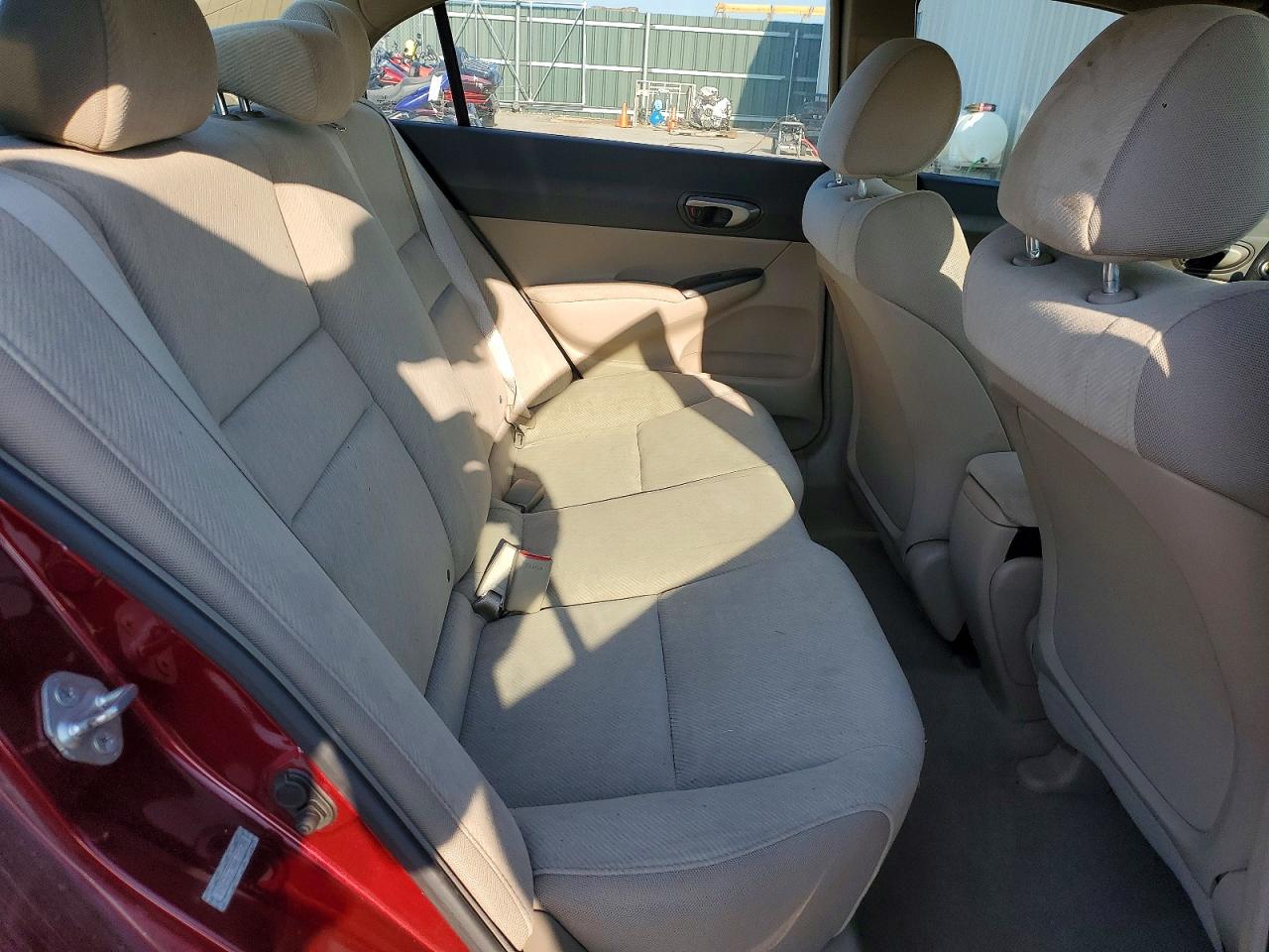 2010 Honda Civic Lx Maroon vin: 19XFA1F55AE002979
