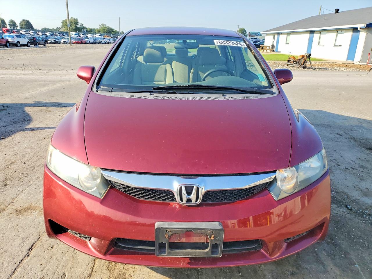 2010 Honda Civic Lx Maroon vin: 19XFA1F55AE002979