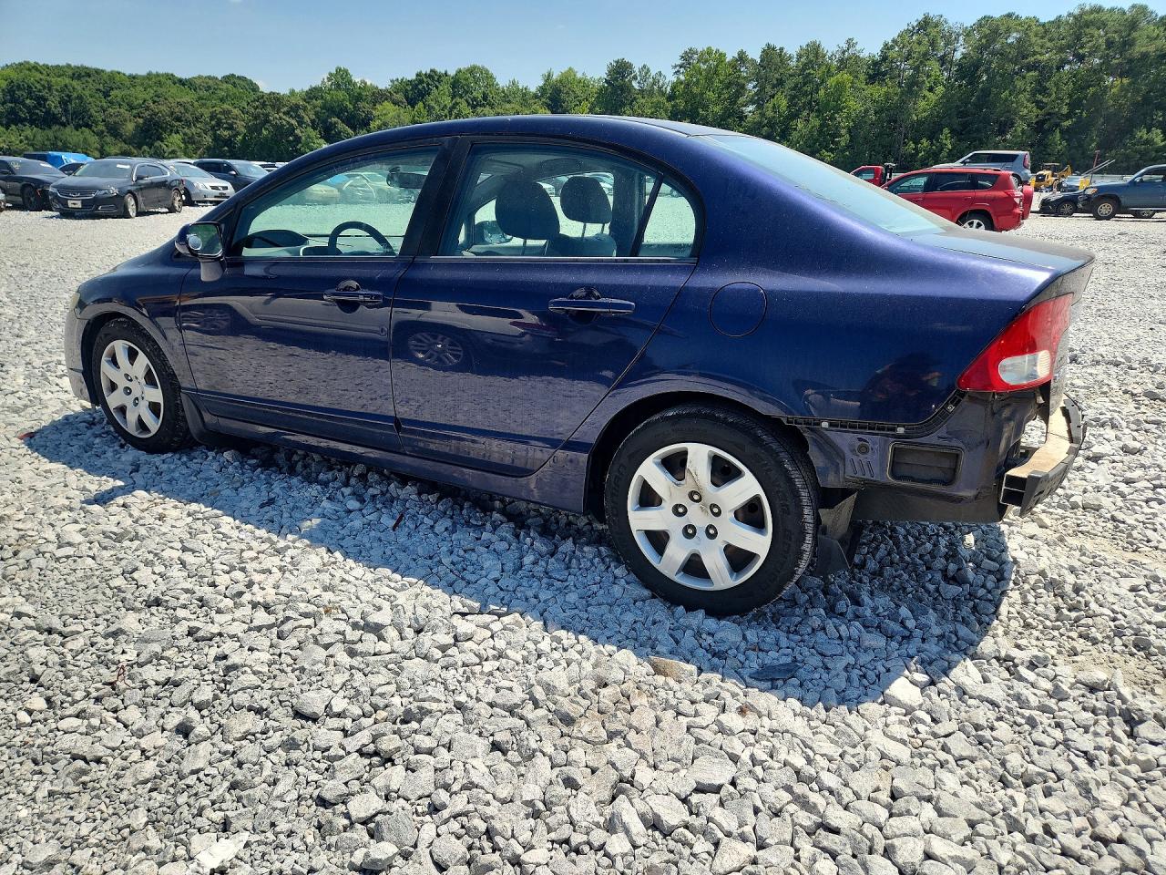 2010 Honda Civic Lx Blue vin: 19XFA1F55AE026568