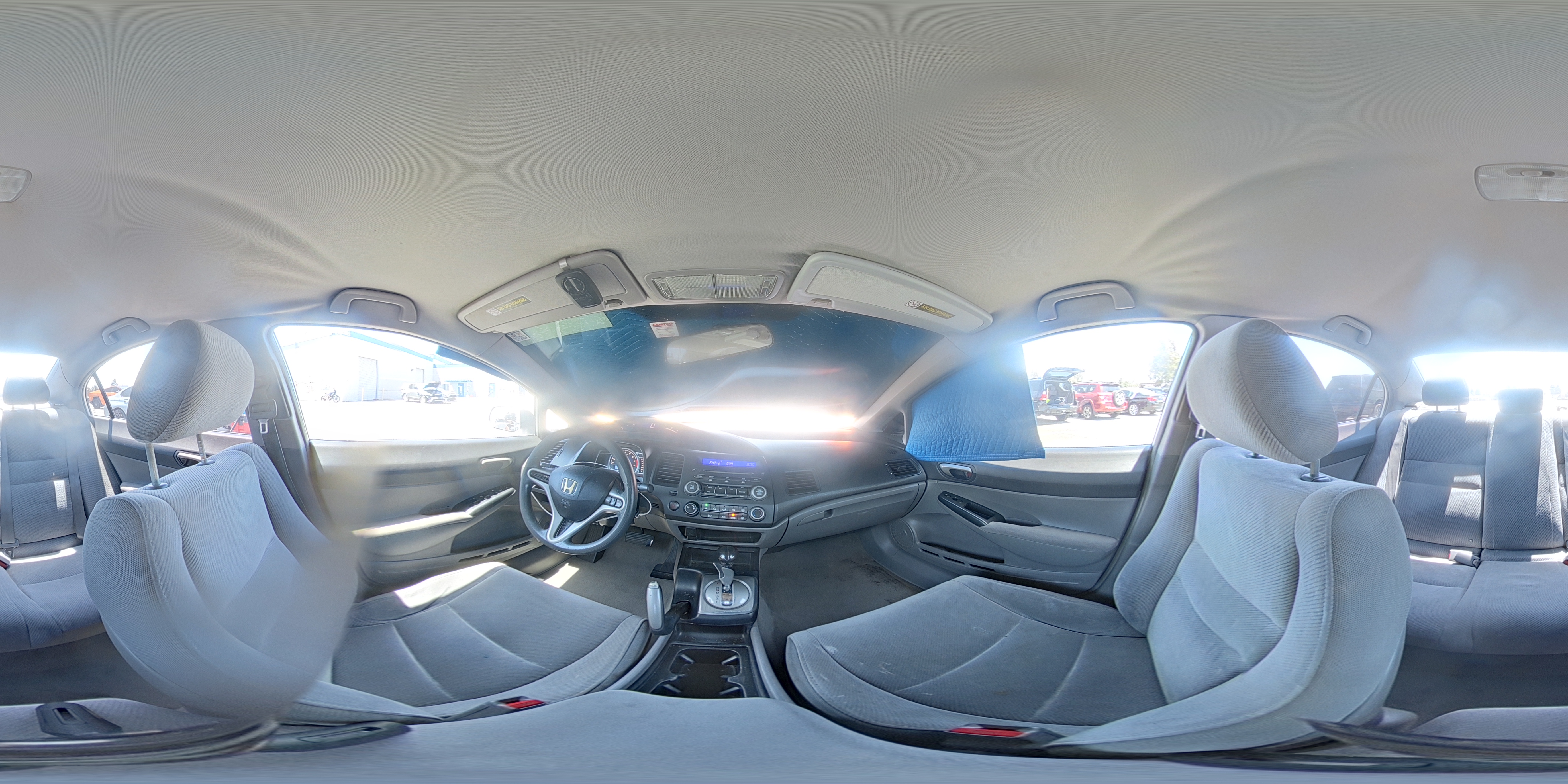 2010 Honda Civic Lx Silver vin: 19XFA1F55AE057027