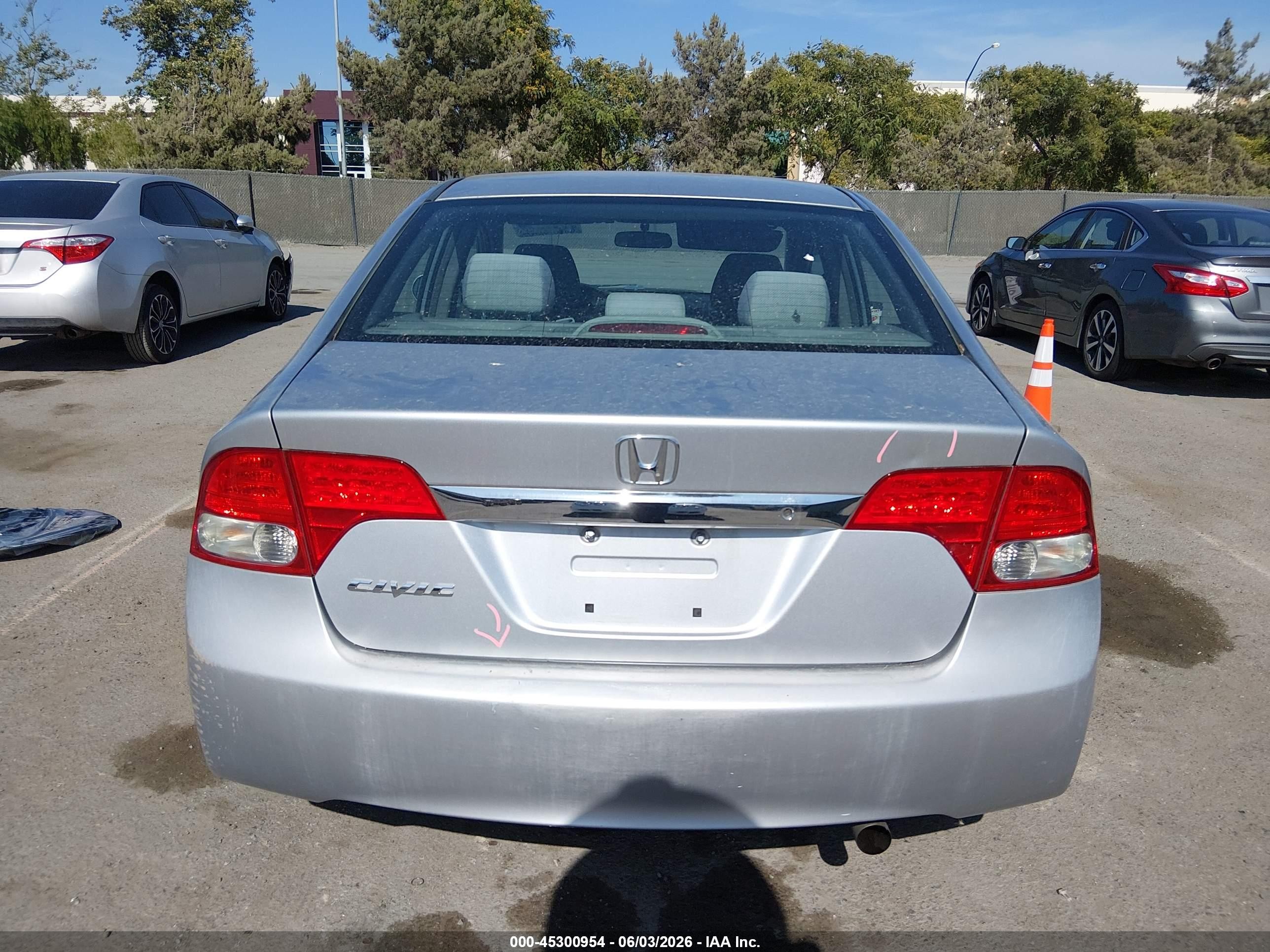 2010 Honda Civic Lx Silver vin: 19XFA1F55AE069498