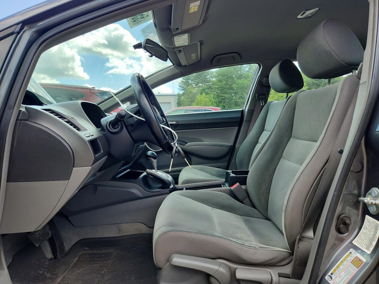 2011 Honda Civic Lx Gray vin: 19XFA1F55BE017113