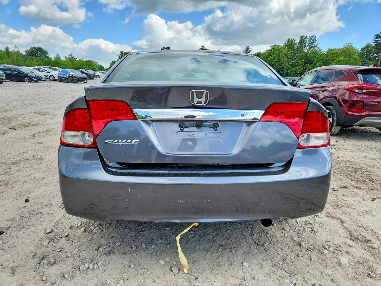 2011 Honda Civic Lx Gray vin: 19XFA1F55BE017113