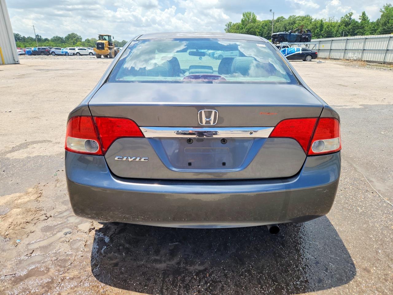 2011 Honda Civic Lx Gray vin: 19XFA1F55BE044523