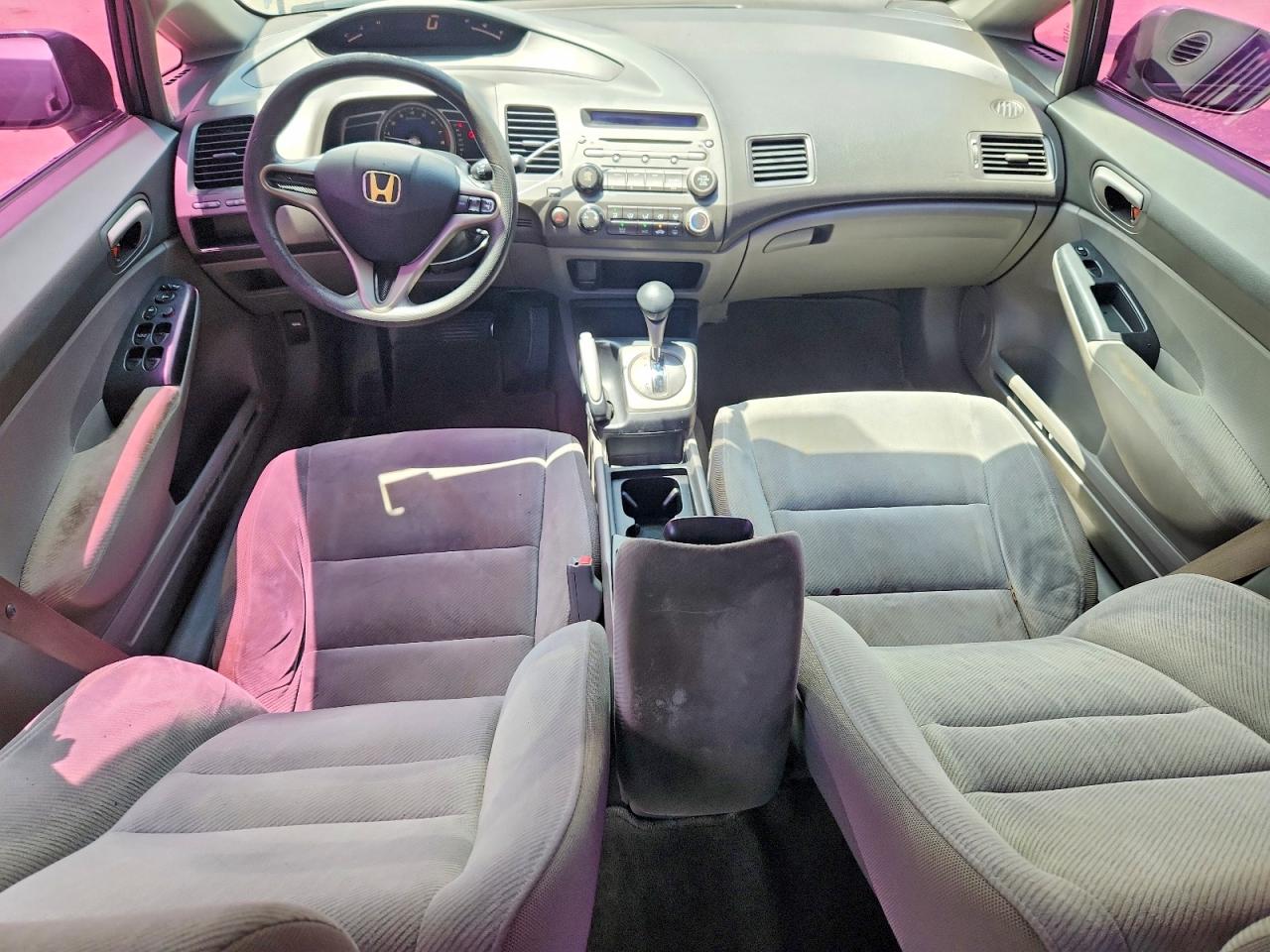 2011 Honda Civic Lx Gray vin: 19XFA1F55BE044523