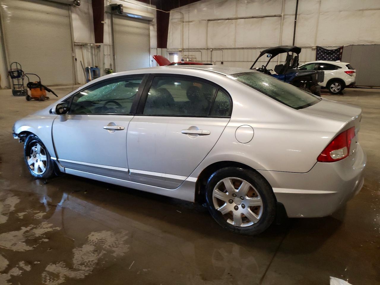 2010 Honda Civic Lx Silver vin: 19XFA1F56AE013151
