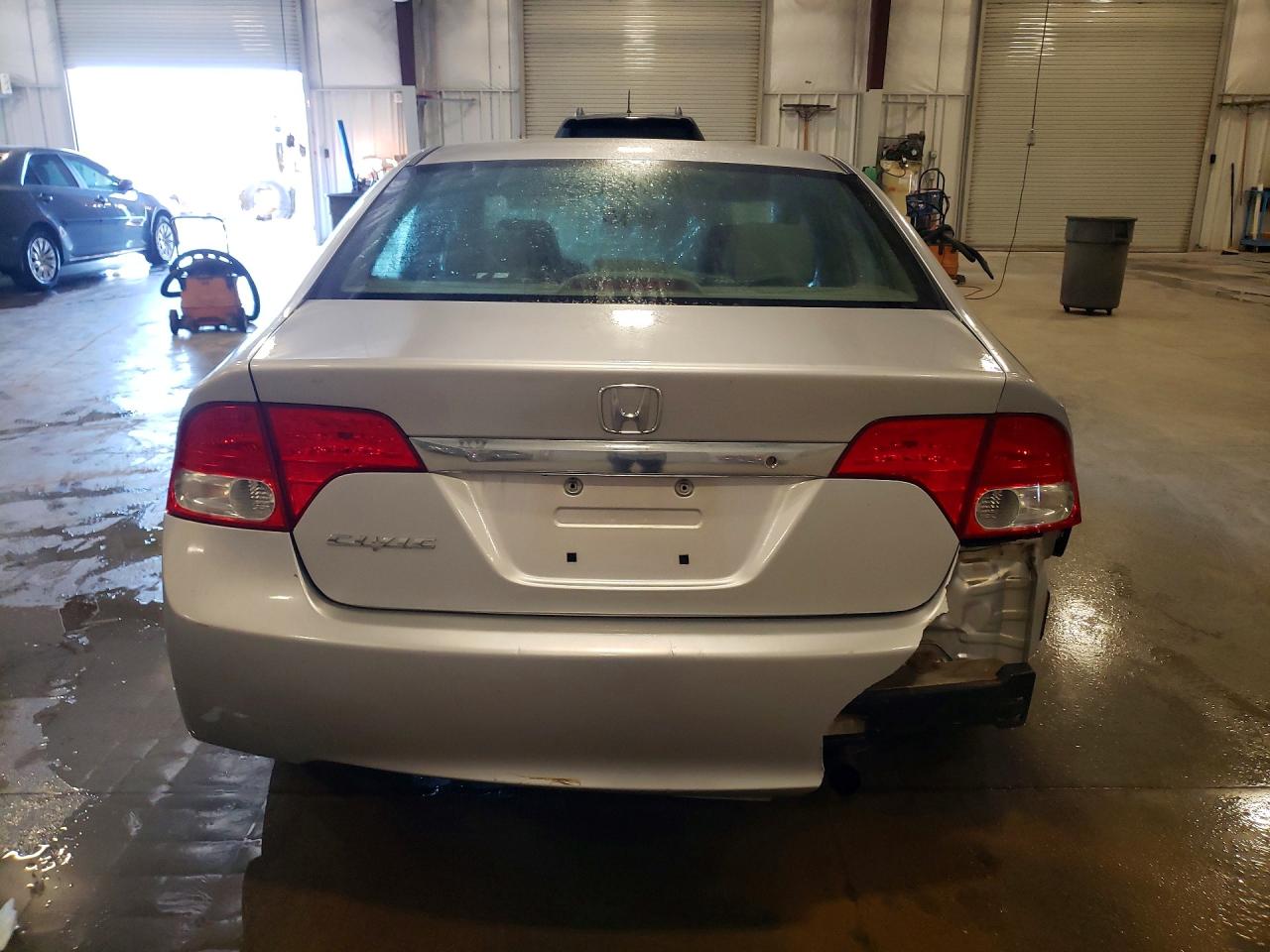 2010 Honda Civic Lx Silver vin: 19XFA1F56AE013151