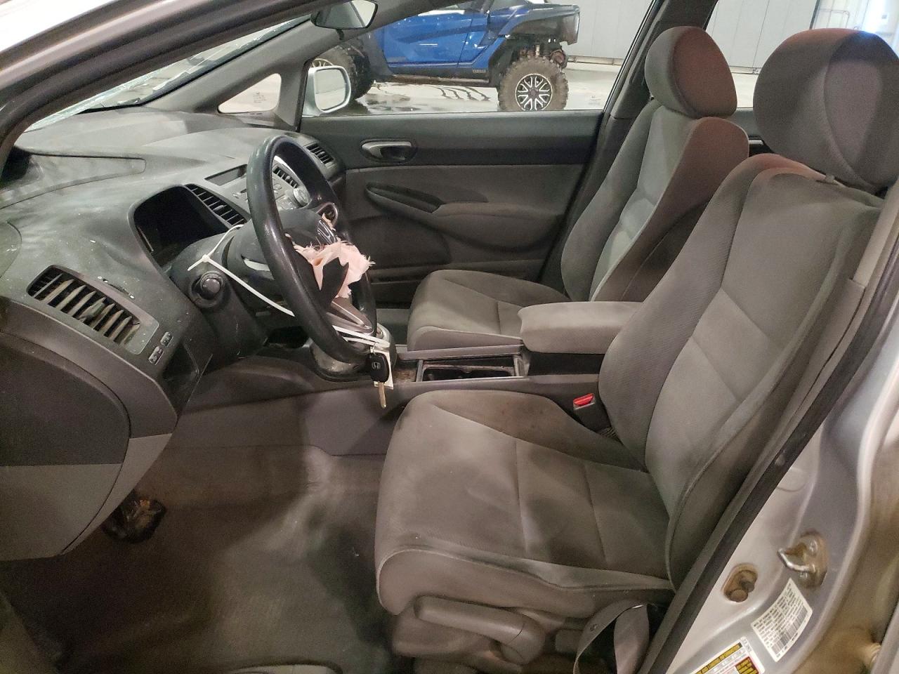 2010 Honda Civic Lx Silver vin: 19XFA1F56AE013151