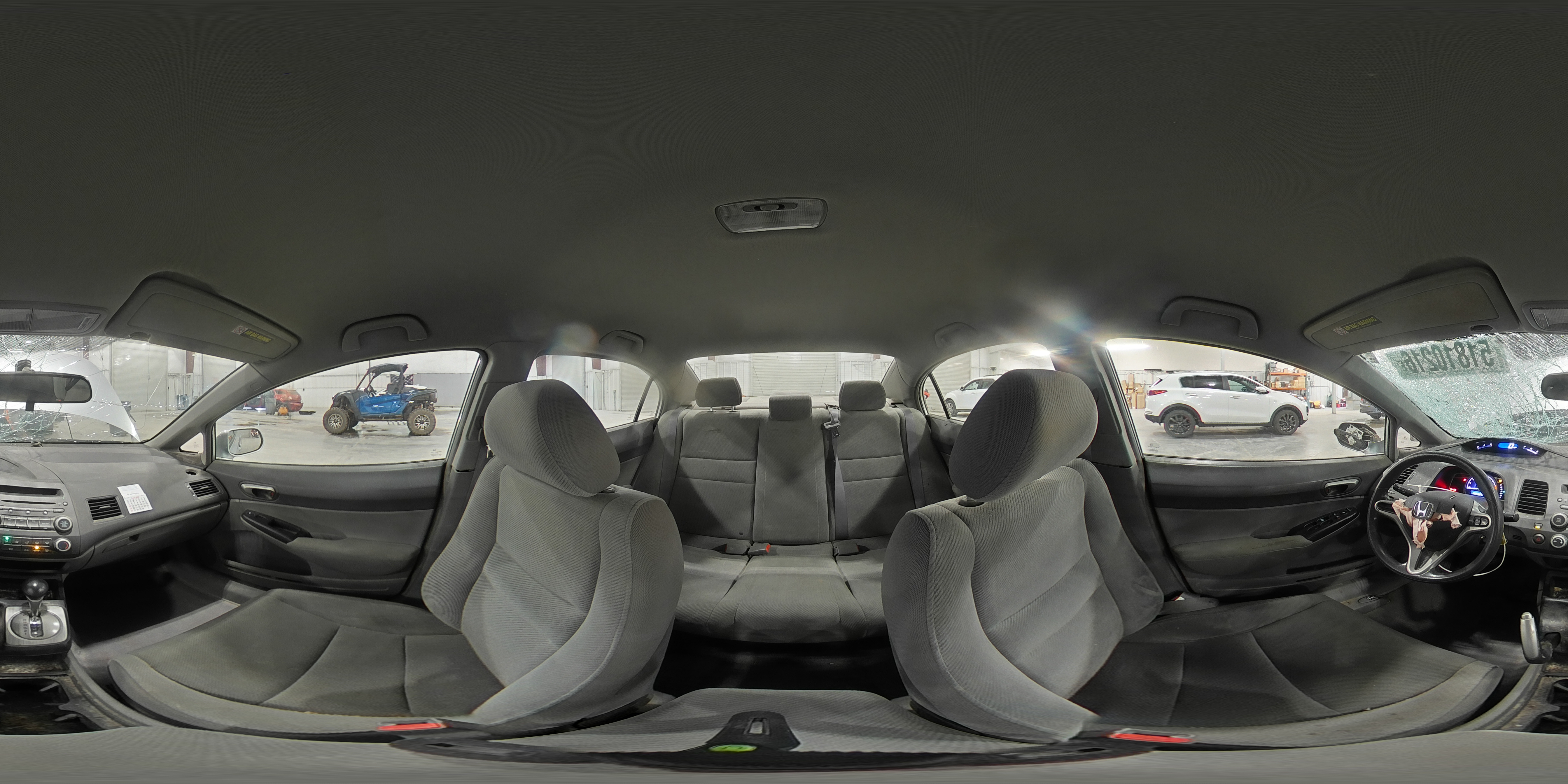 2010 Honda Civic Lx Silver vin: 19XFA1F56AE013151