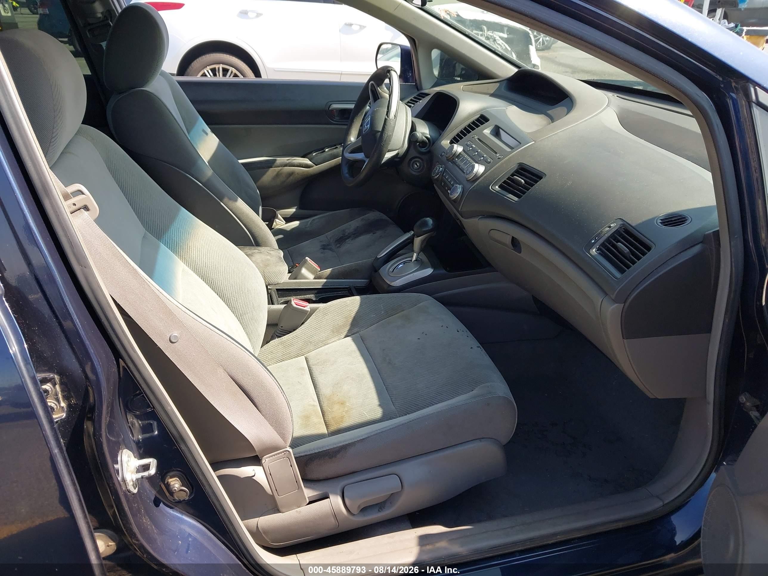 2010 Honda Civic Lx Синий vin: 19XFA1F56AE026594