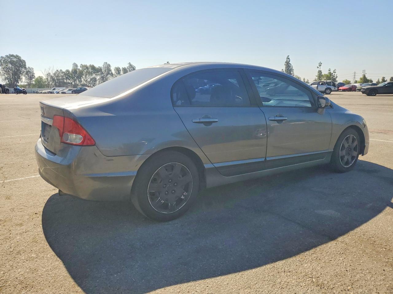 2010 Honda Civic Lx Gray vin: 19XFA1F56AE049583