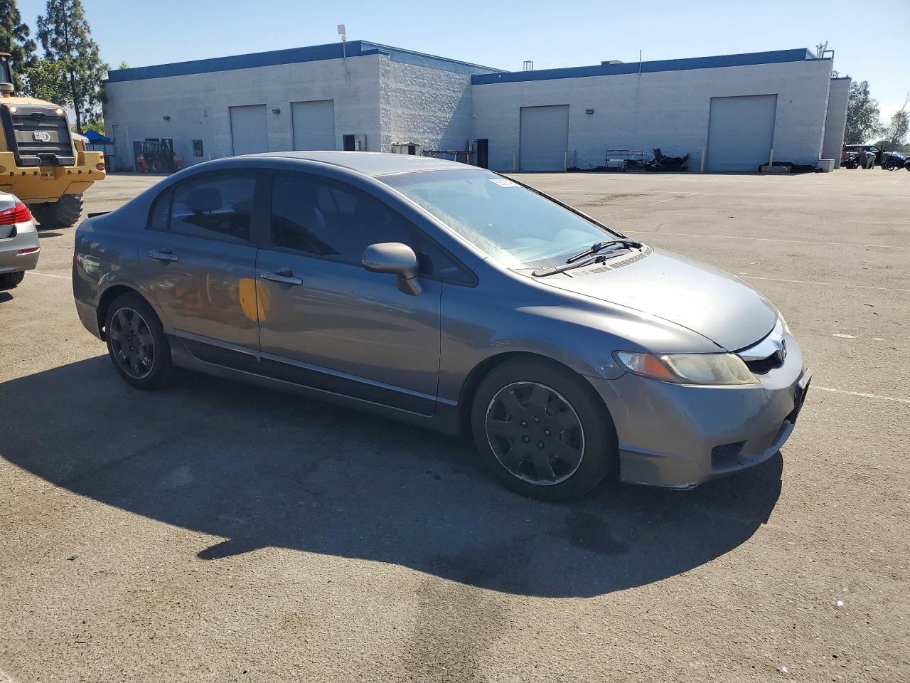 2010 Honda Civic Lx Gray vin: 19XFA1F56AE049583