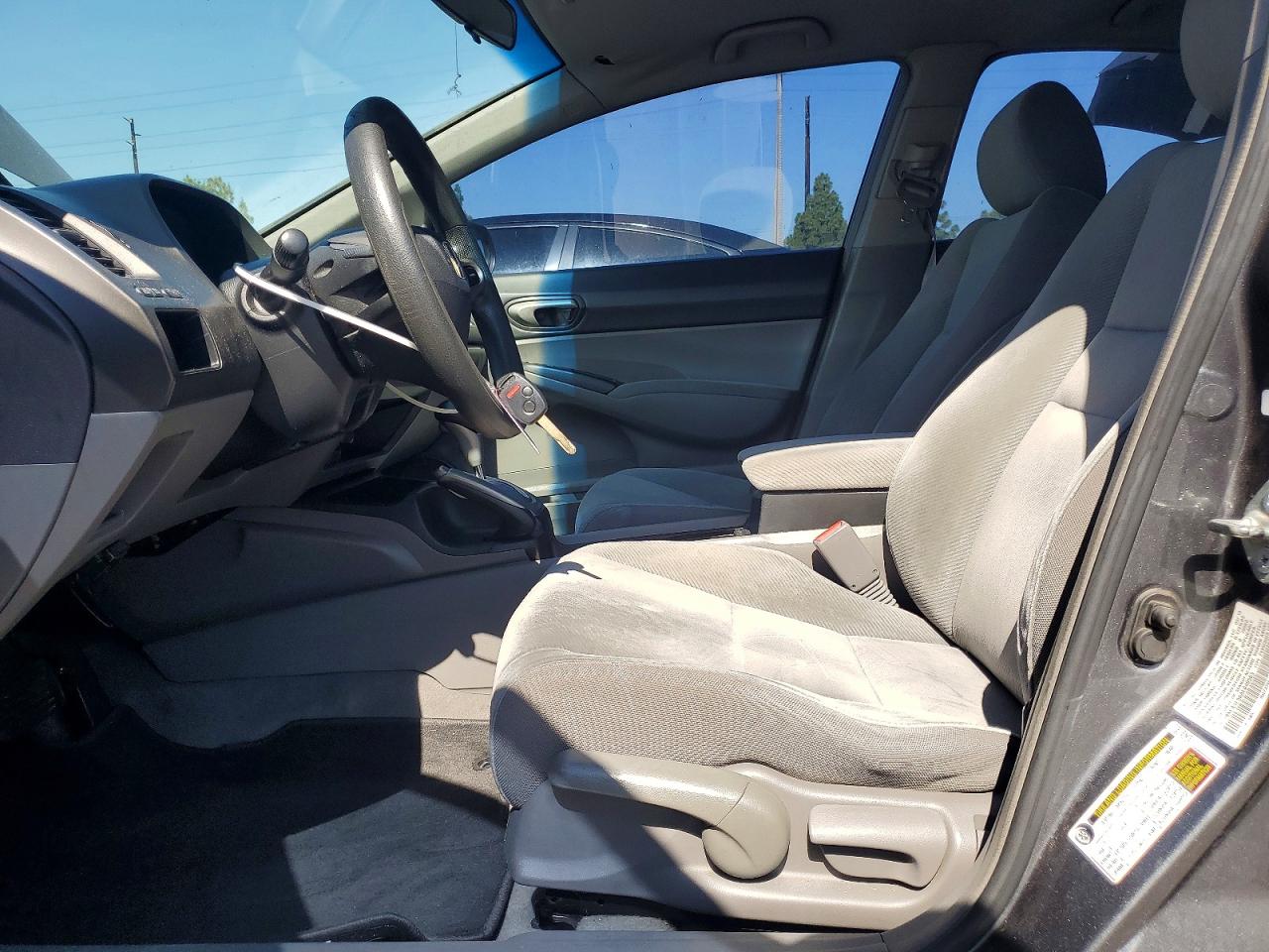 2010 Honda Civic Lx Gray vin: 19XFA1F56AE049583