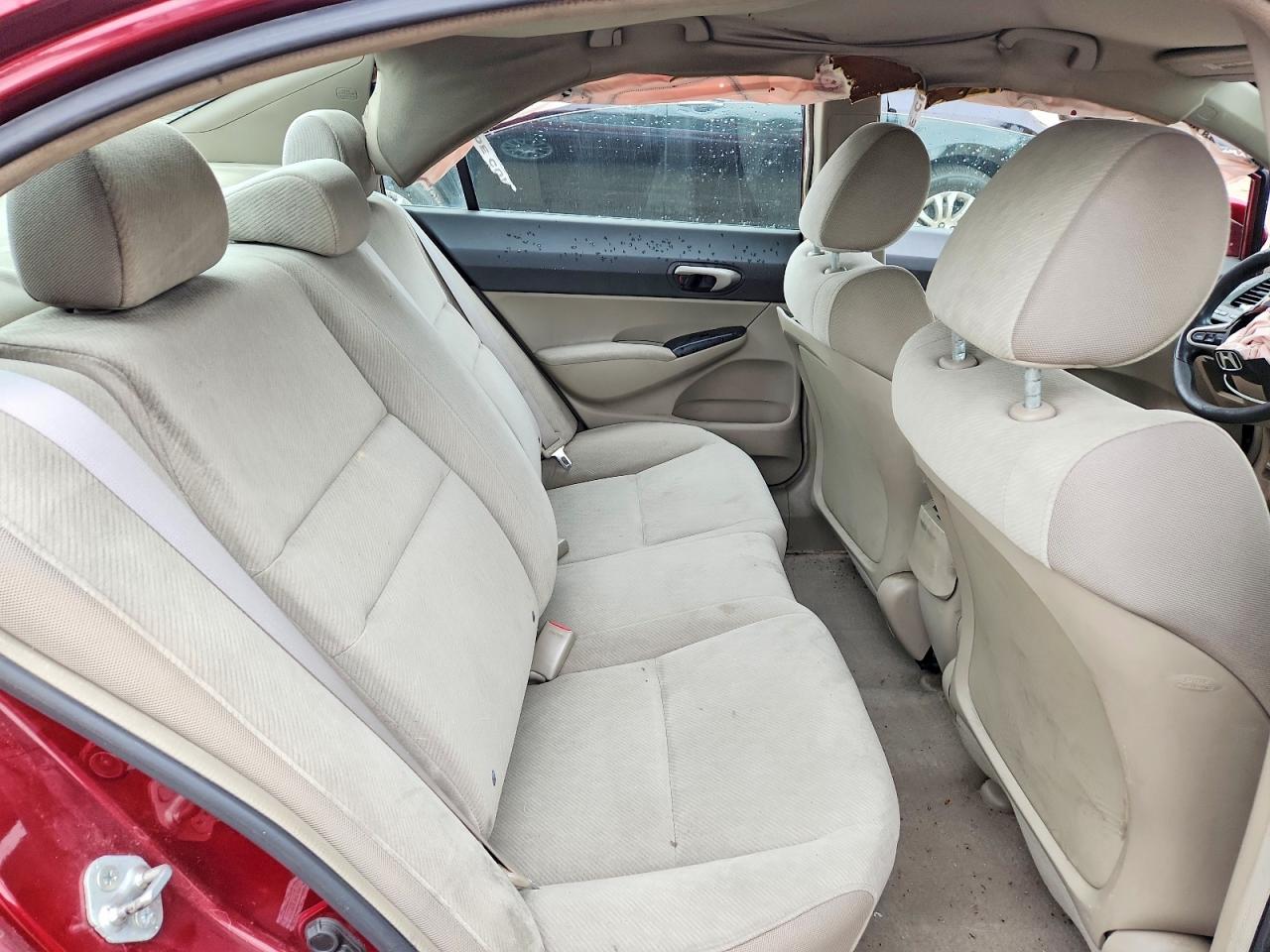 2010 Honda Civic Lx Burgundy vin: 19XFA1F56AE050331