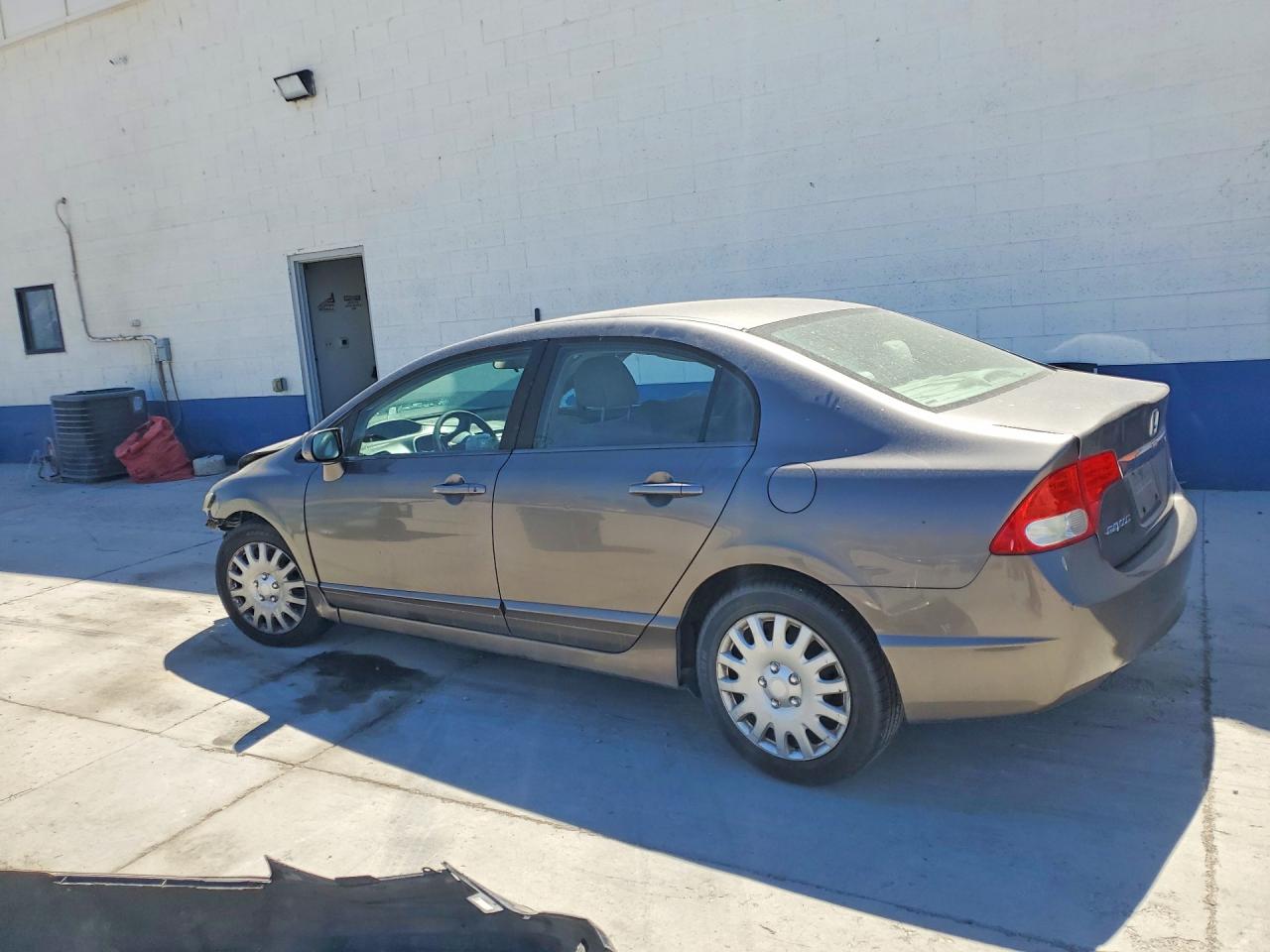 2010 Honda Civic Lx Gray vin: 19XFA1F56AE063466