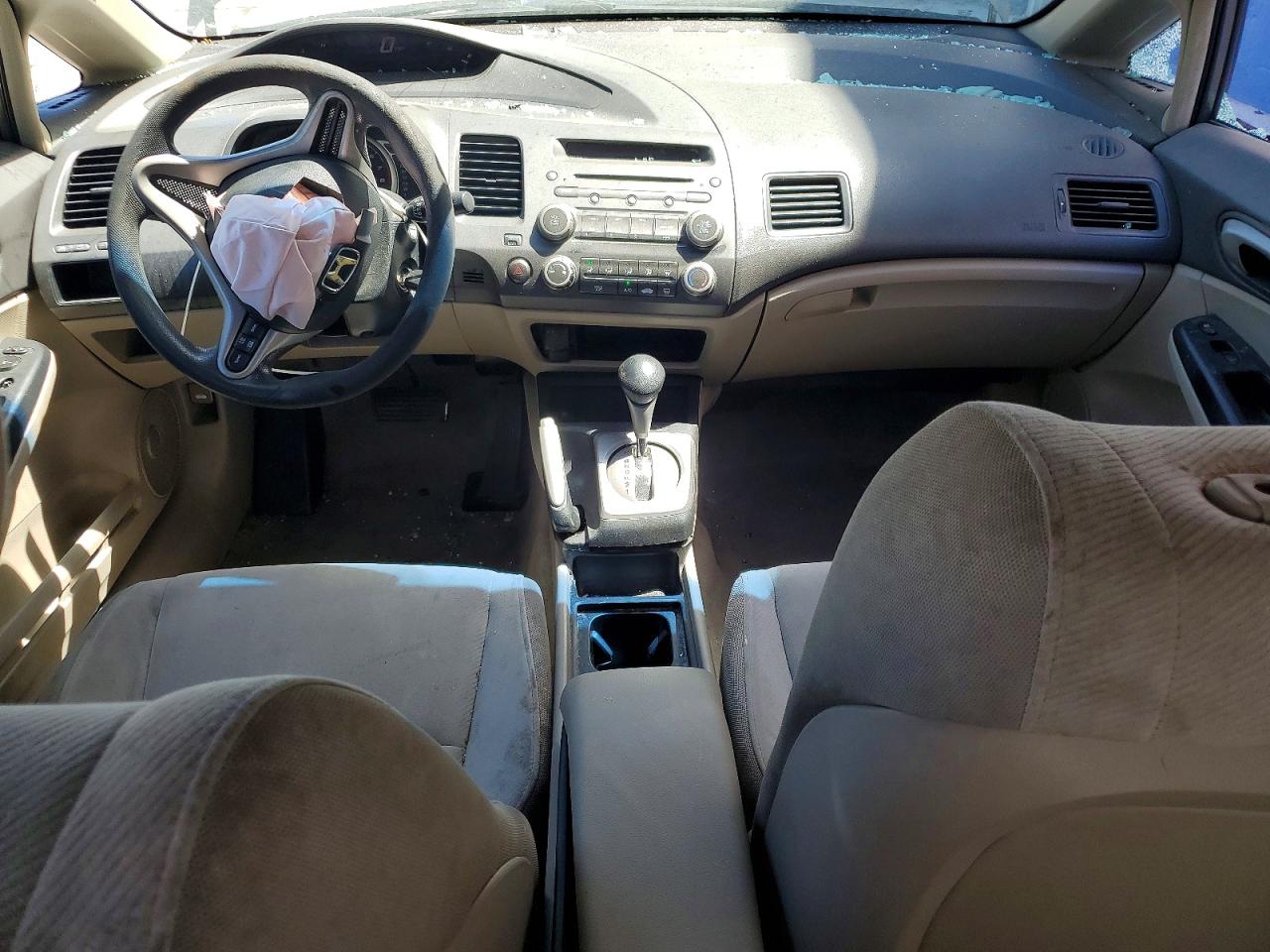2010 Honda Civic Lx Gray vin: 19XFA1F56AE063466