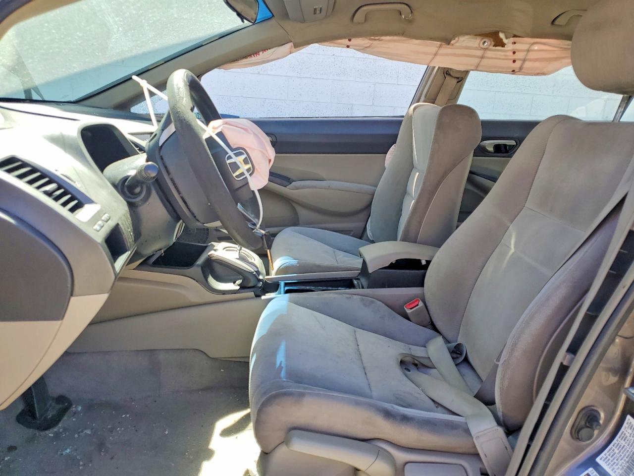 2010 Honda Civic Lx Gray vin: 19XFA1F56AE063466