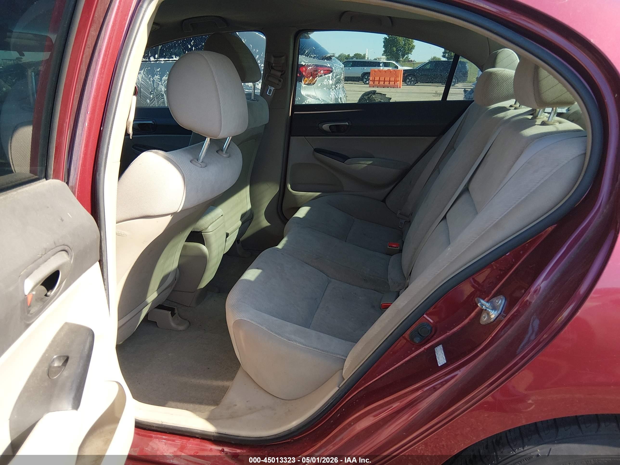 2010 Honda Civic Lx Красный vin: 19XFA1F56AE071969